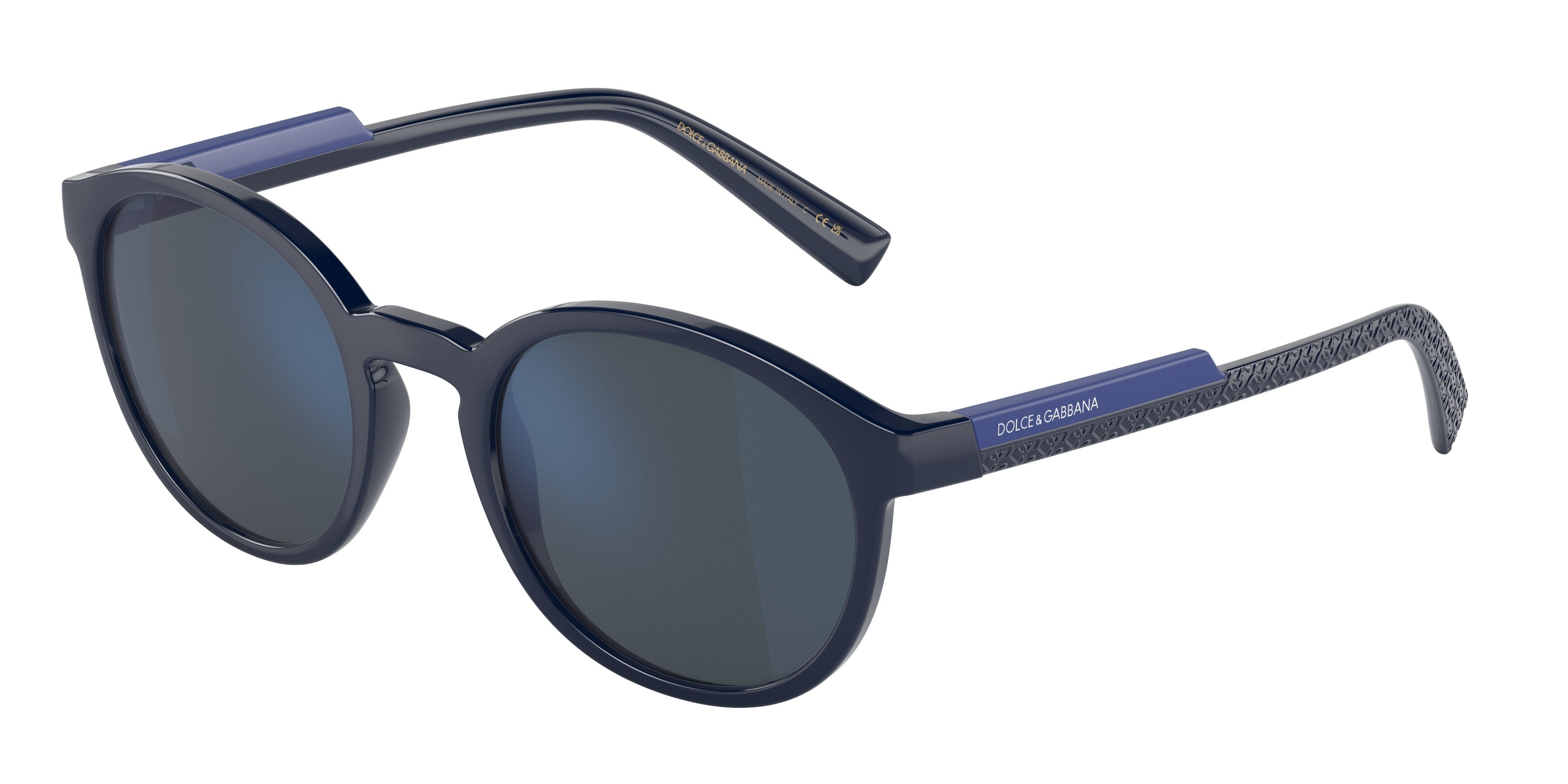 DOLCE & GABBANA DG6180 Phantos Sunglasses  329425-Blue 53-145-22 - Color Map Blue