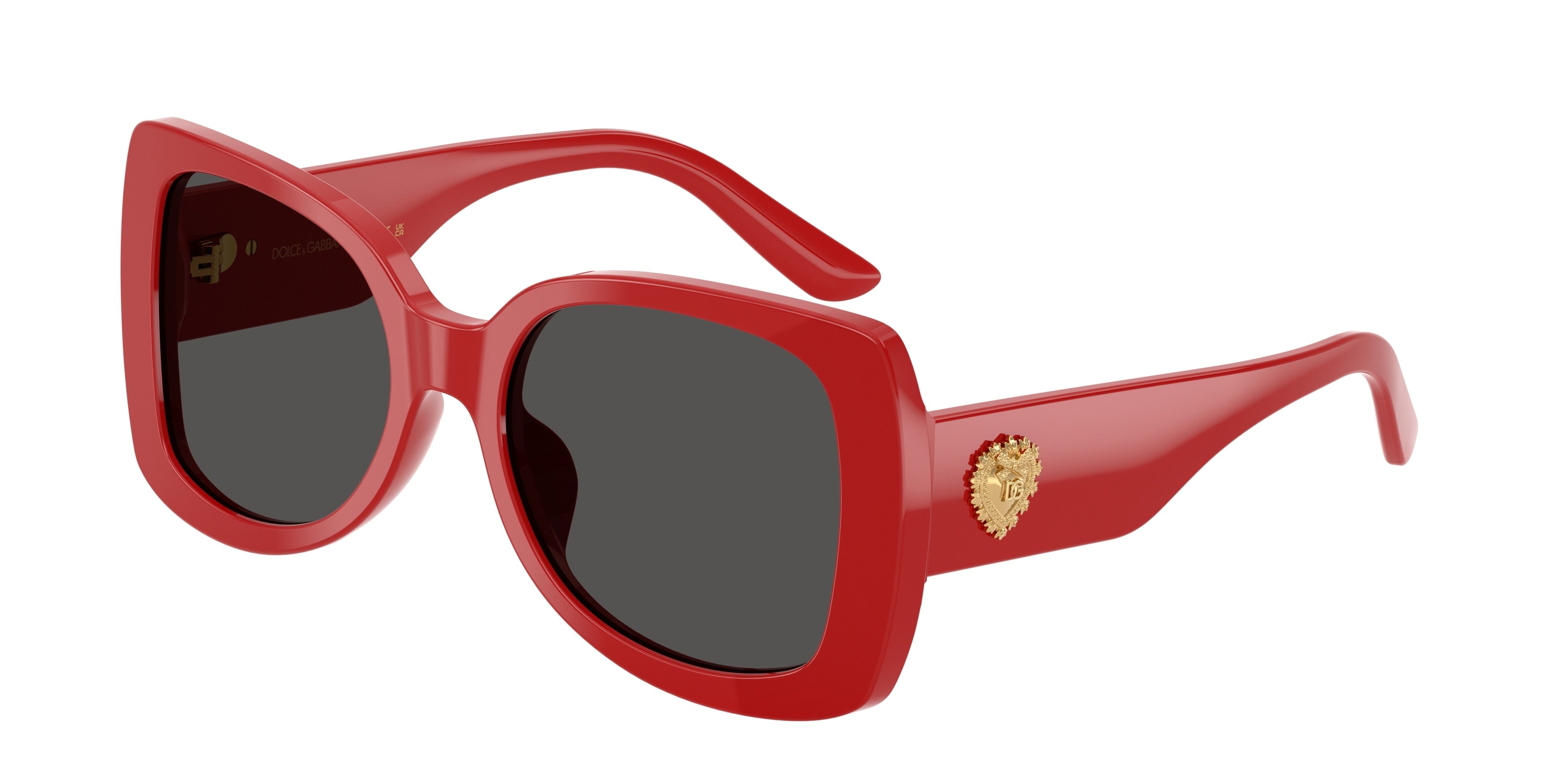 Dolce & Gabbana Kids DX4012 Butterfly Sunglasses 308887-Full Red 50-130-17 - Color Map Red