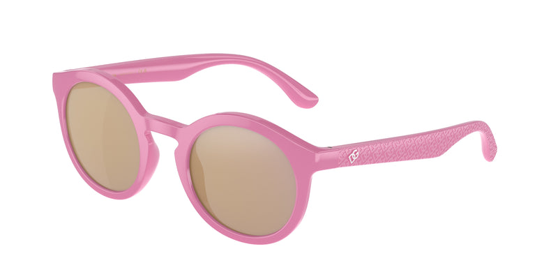 Dolce & Gabbana Kids DX6002 Phantos Sunglasses 30981T-Pink 45-130-21 - Color Map Pink