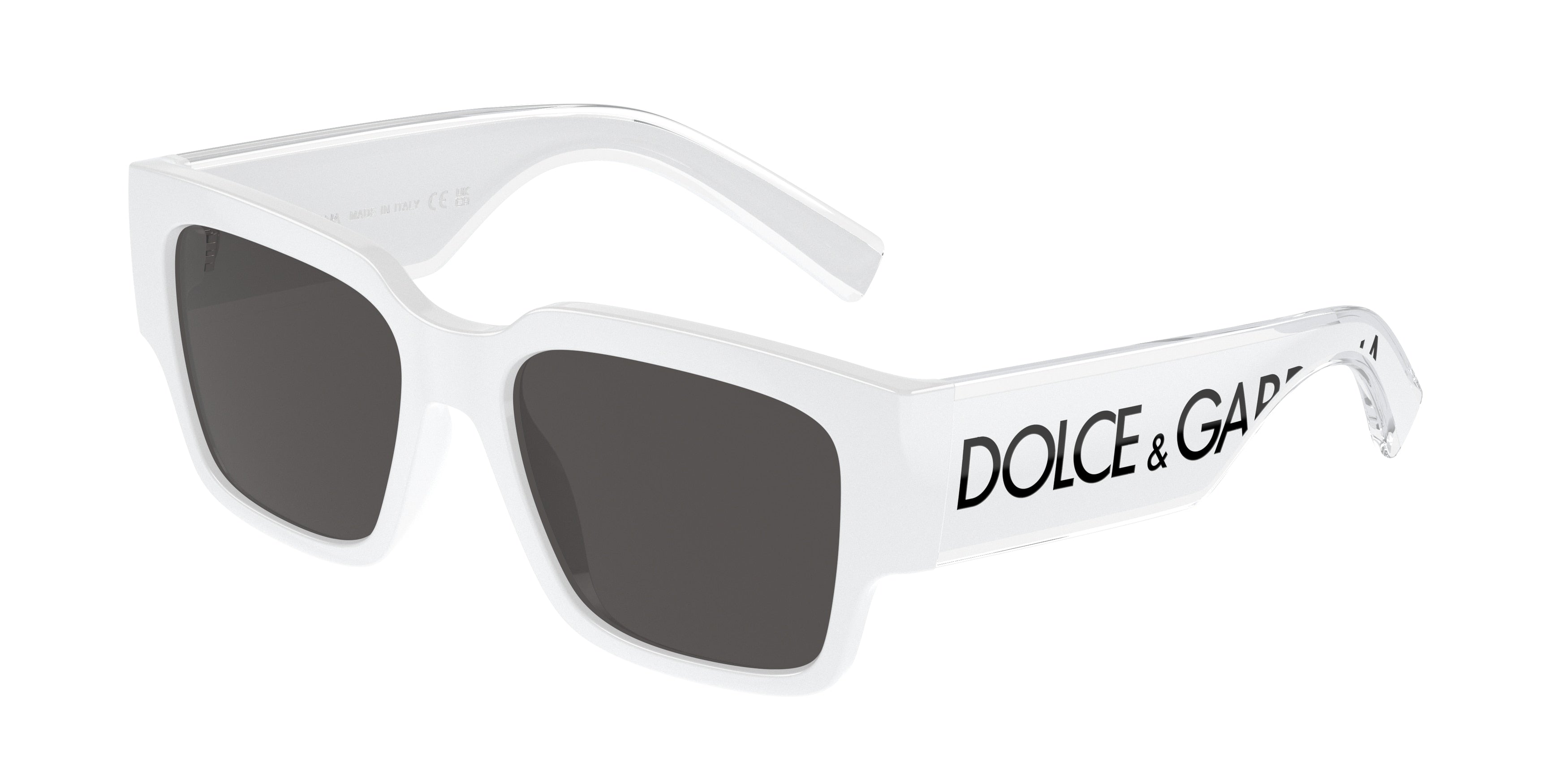 Dolce & Gabbana Kids DX6004 Square Sunglasses  331287-White 49-130-16 - Color Map White