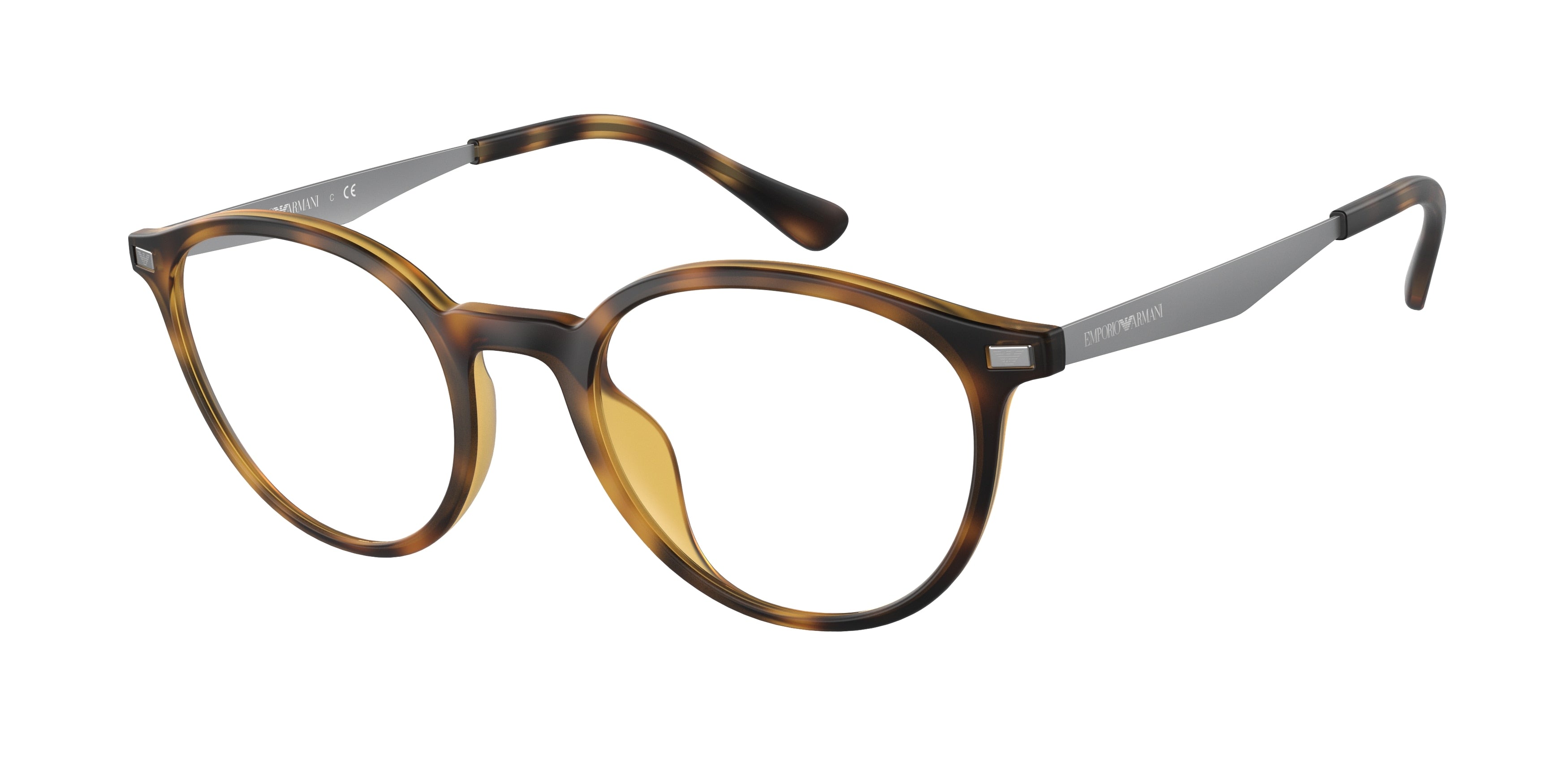 Emporio Armani EA3188U Phantos Eyeglasses 5003-Matte Havana 51-150-20 - Color Map Tortoise