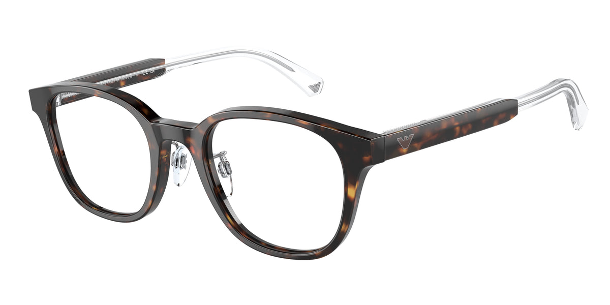Emporio Armani EA3216D Phantos Eyeglasses 5026-Havana 49-145-21 - Color Map Tortoise