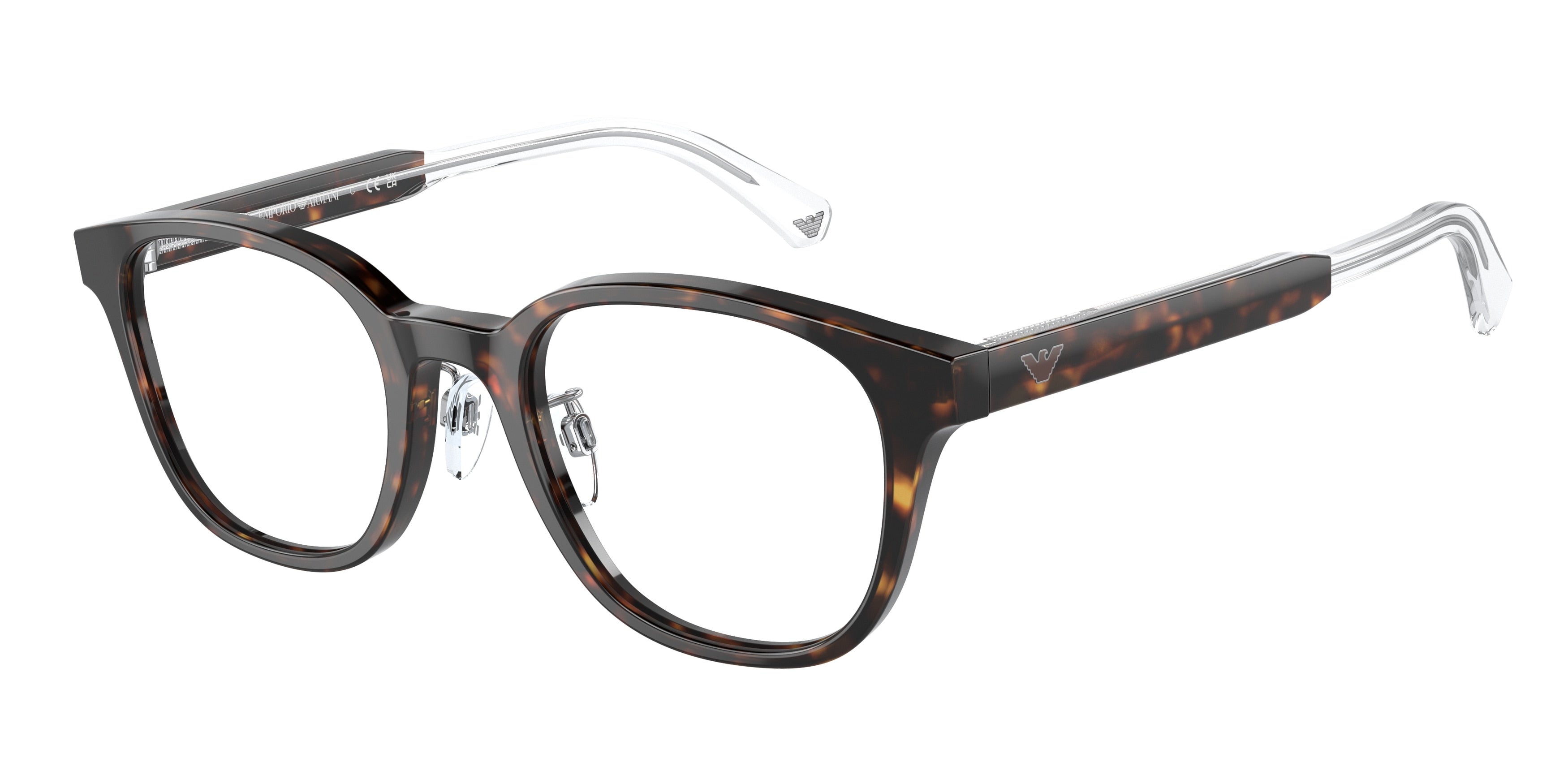 Emporio Armani EA3216D Phantos Eyeglasses  5026-Havana 49-145-21 - Color Map Tortoise