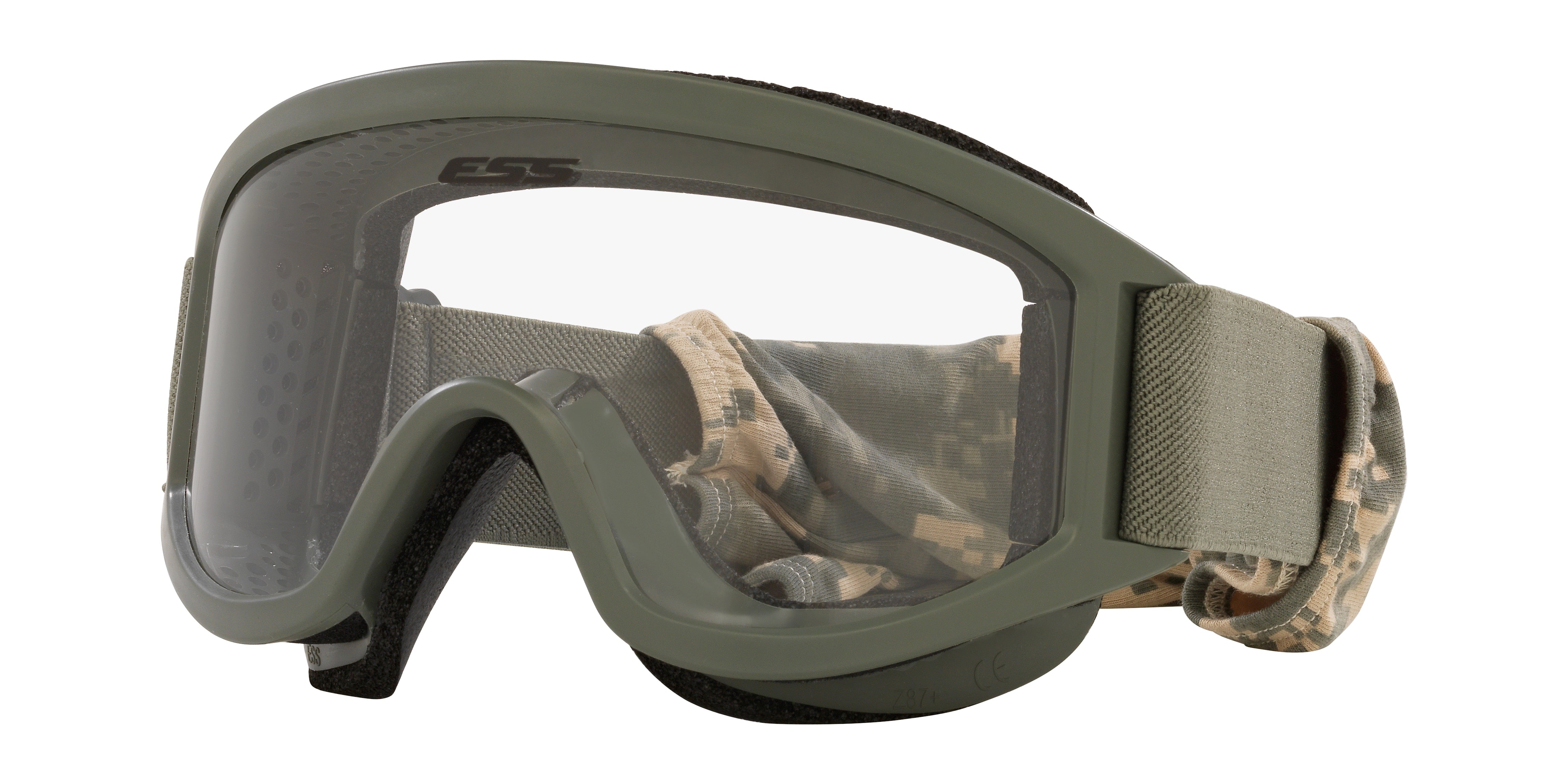 ESS LAND OPS EE7004 Rectangle Goggles  000003-Foliage Green 0-- - Color Map Green