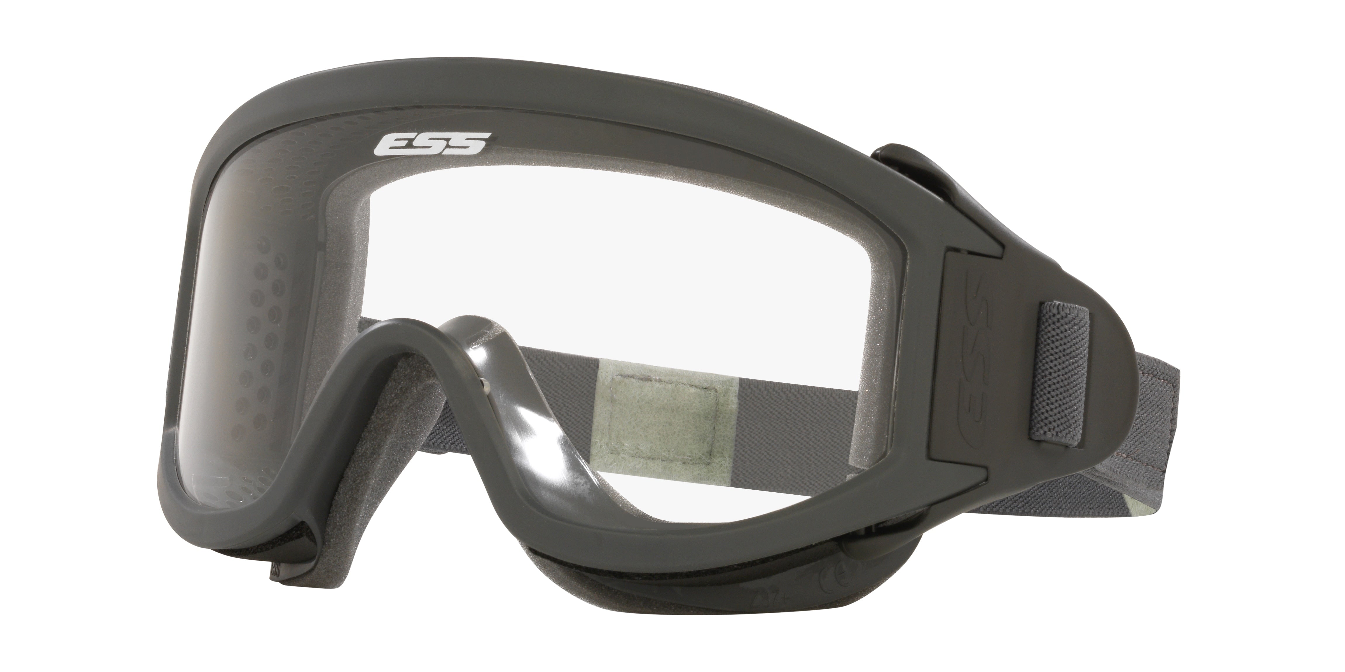 ESS STRIKETEAM EE7005 Rectangle Goggles  000001-Black 0-- - Color Map Black
