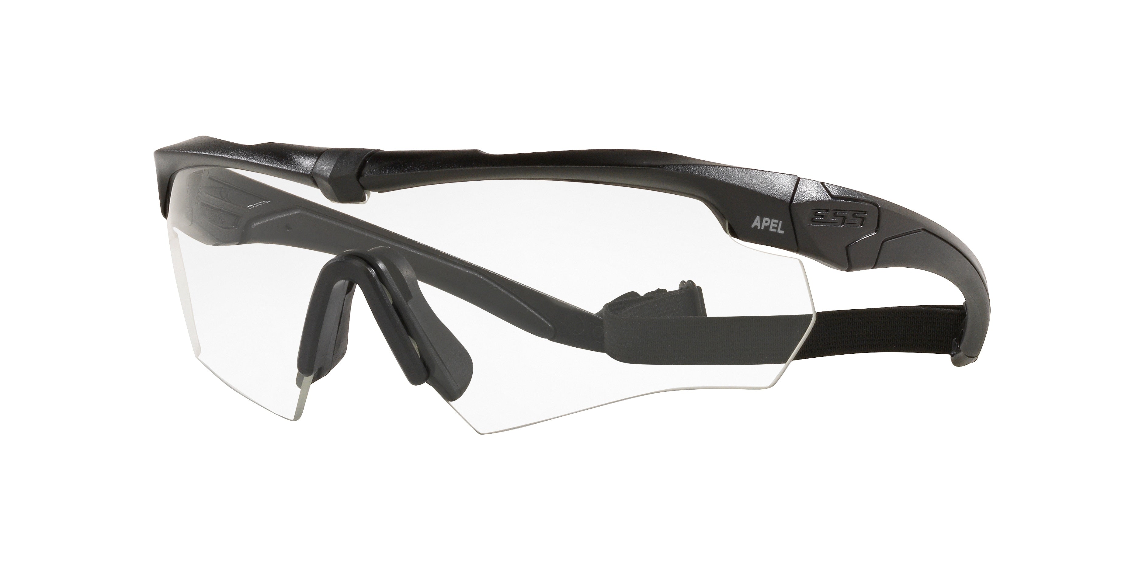 ESS CROSSBOW EE9007 Rectangle Sunglasses 000003-Black 40-0-29 - Color Map Black