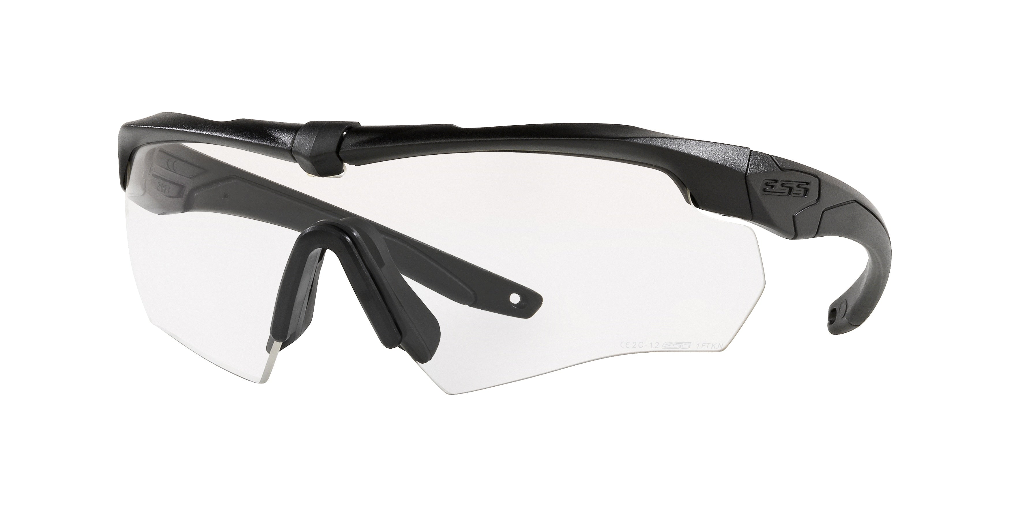 ESS CROSSBOW EE9007 Rectangle Sunglasses  900714-Black 40-137-29 - Color Map Black