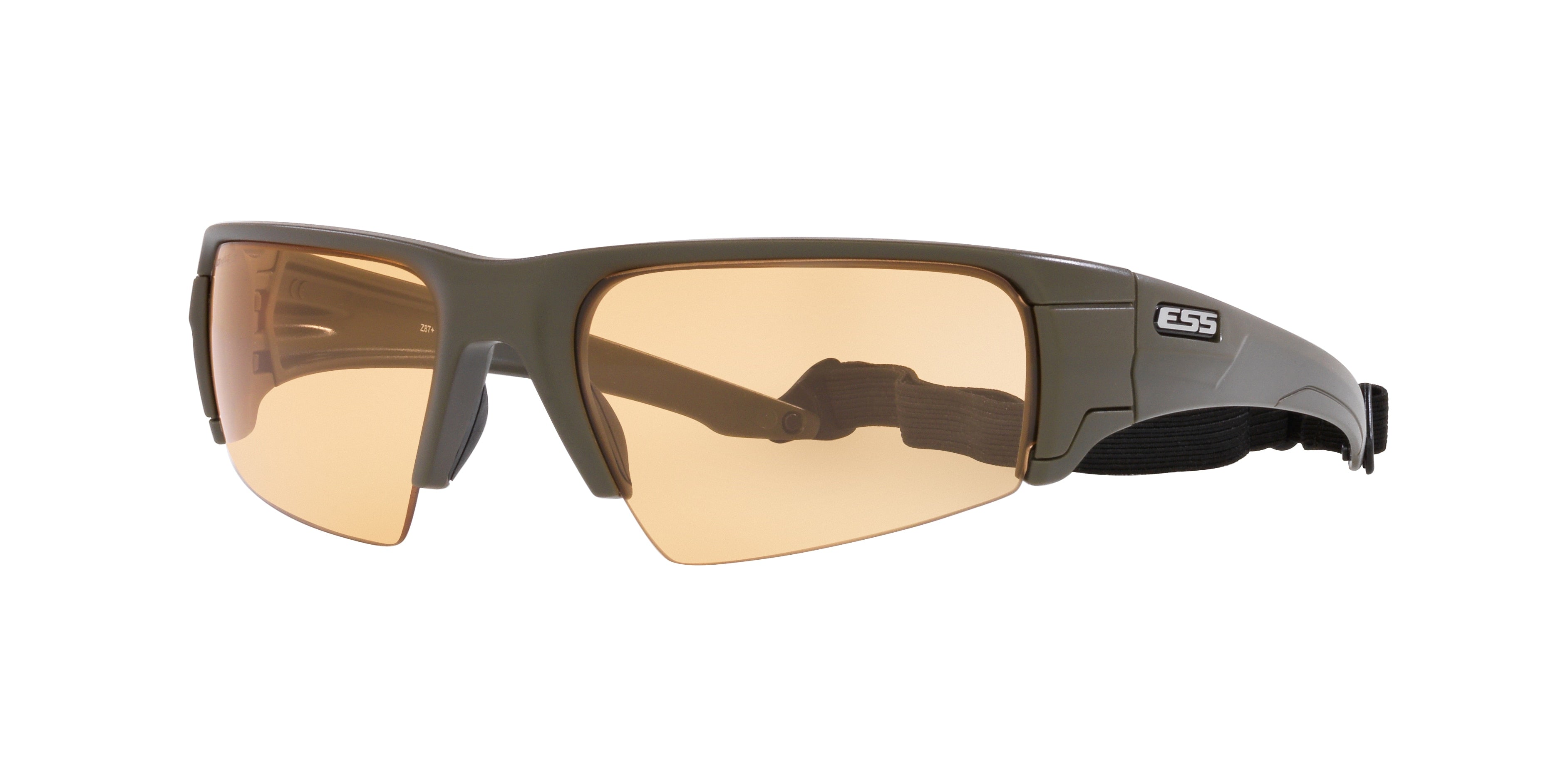 ESS CROWBAR EE9019 Rectangle Sunglasses 901917-Stealth Olive 71-125-8 - Color Map Green