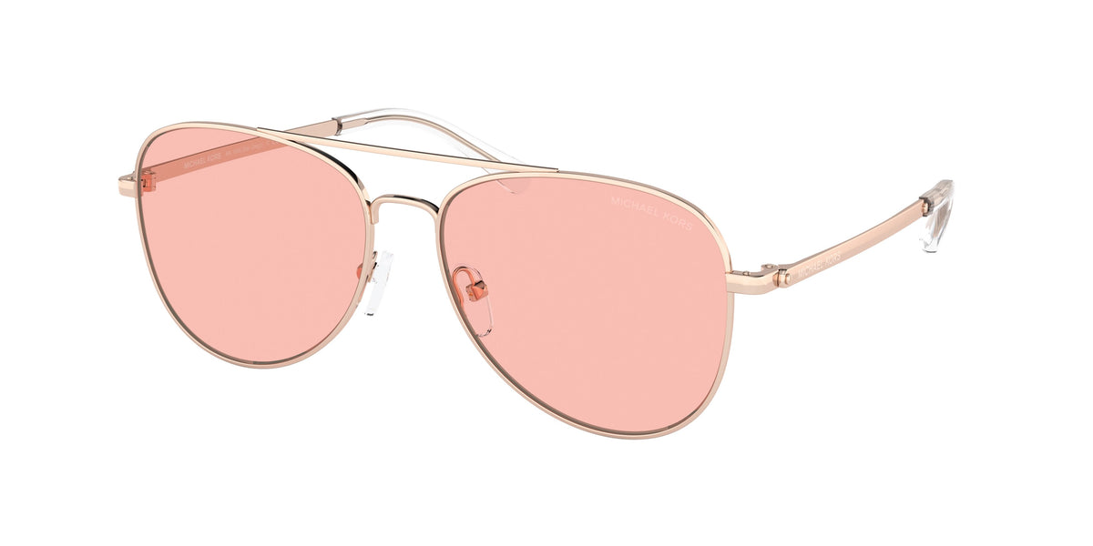 Michael Kors SAN DIEGO MK1045 Pilot Sunglasses 11085-Clear 60-145-15 - Color Map Transparent