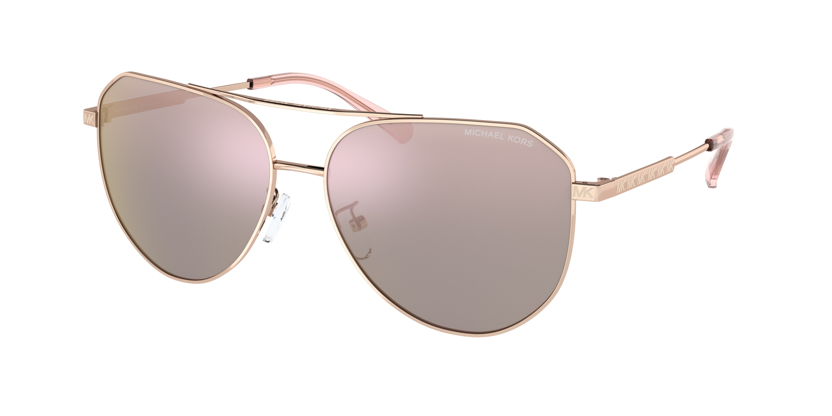 Michael Kors CHEYENNE MK1109 Pilot Sunglasses 11084Z-Rose Gold 60-145-15 - Color Map Gold