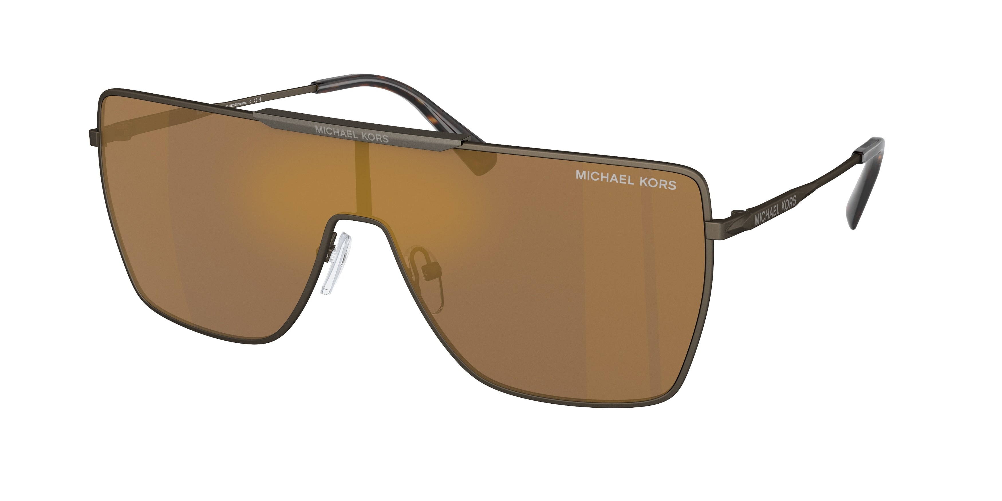 Michael Kors Rectangular Sunglasses Michael Kors Nice MK2213 Sunglasses 30058G Black - eye-oo.com main image 2