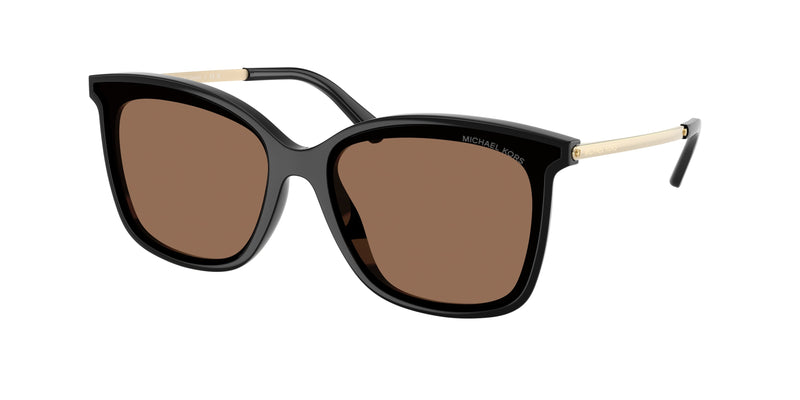 Michael Kors ZERMATT MK2079U Square Sunglasses 333273-Black 61-140-17 - Color Map Black