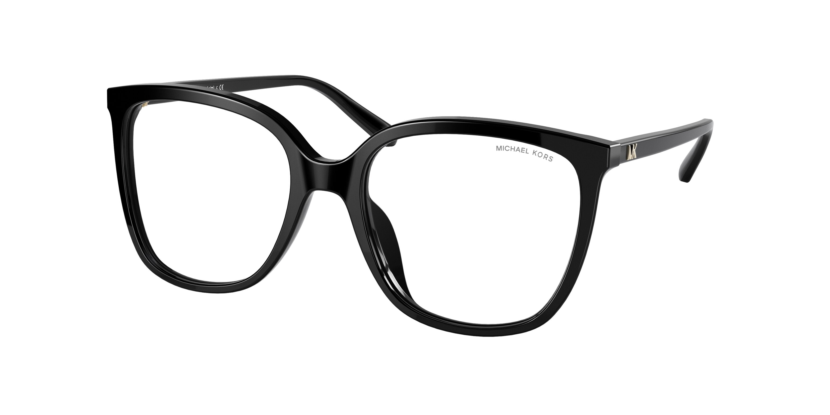 Michael Kors ANAHEIM MK2137U Square Sunglasses 3005SB-Black 54-140-18 - Color Map Black