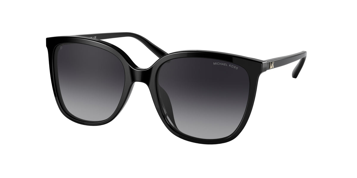 Michael Kors ANAHEIM MK2137U Square Sunglasses 3005T3-Black 57-140-18 - Color Map Black