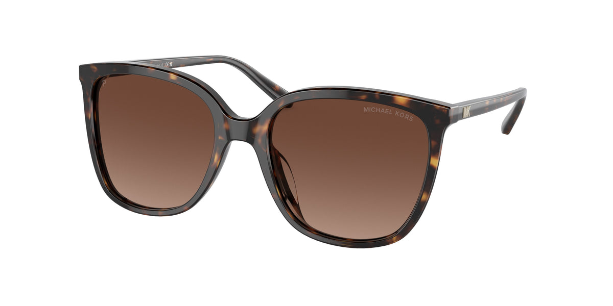 Michael Kors ANAHEIM MK2137U Square Sunglasses 3006T5-Dark Tortoise 57-140-18 - Color Map Tortoise