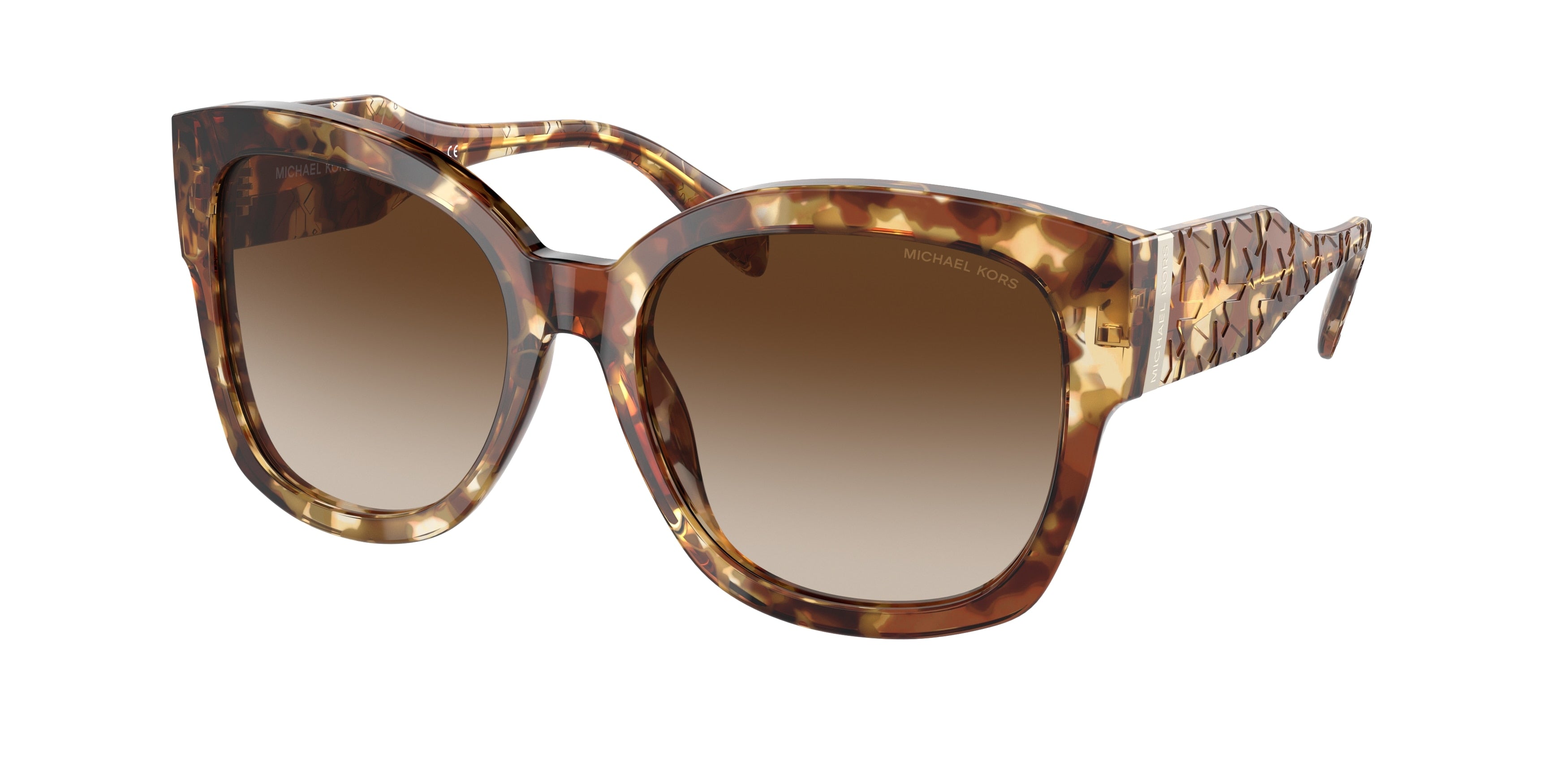 Michael Kors BAJA MK2164 Square Sunglasses 302813-Jet Set Tortoise 56-140-18 - Color Map Tortoise