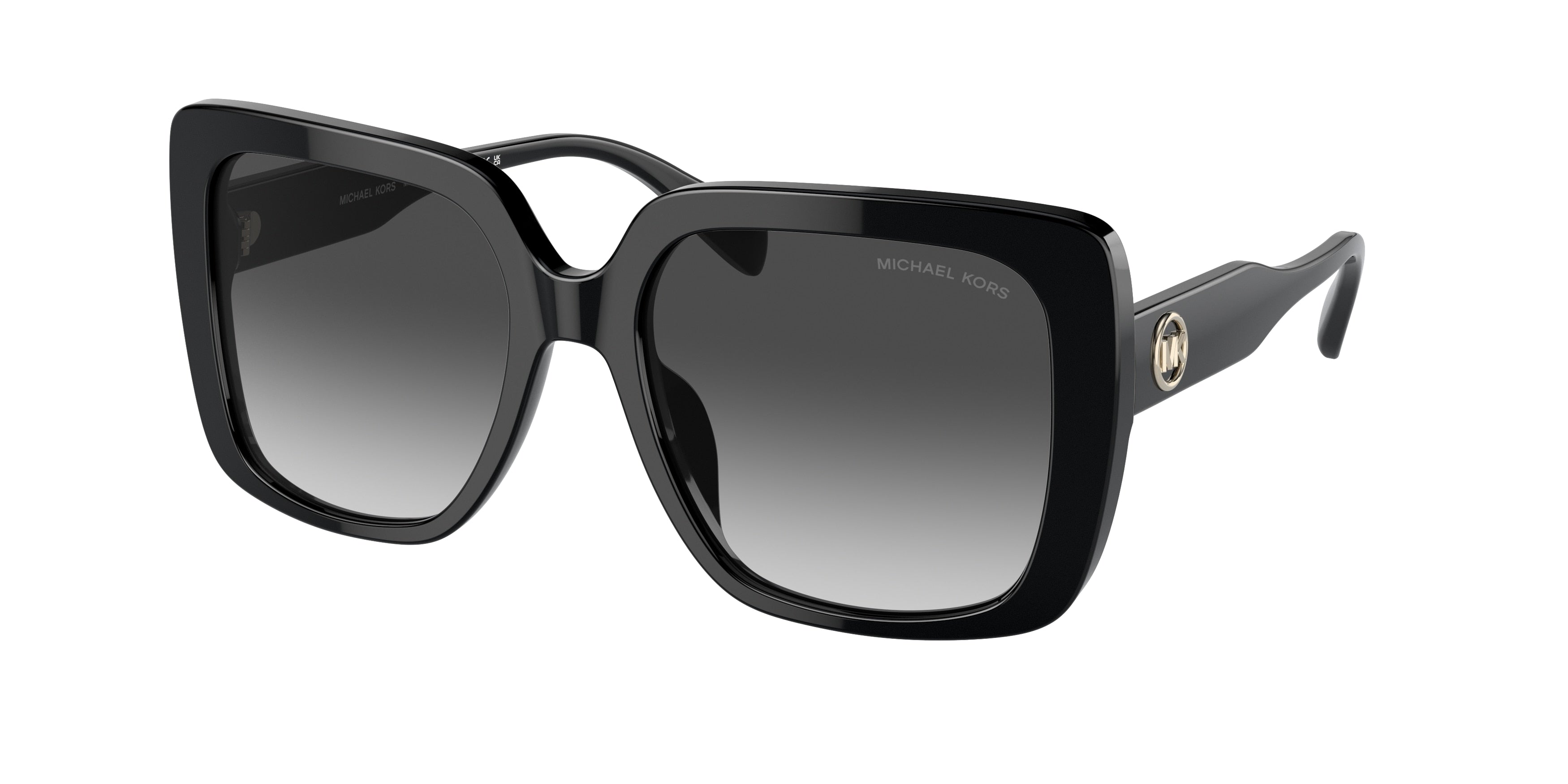Michael Kors MALLORCA MK2183U Square Sunglasses 30058G-Black 55-140-18 - Color Map Black