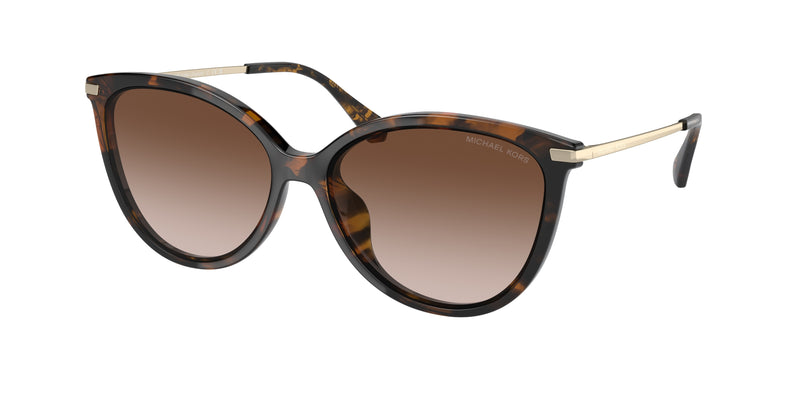 Michael Kors DUPONT MK2184U Cat Eye Sunglasses 300613-Dark Tortoise 58-140-15 - Color Map Tortoise