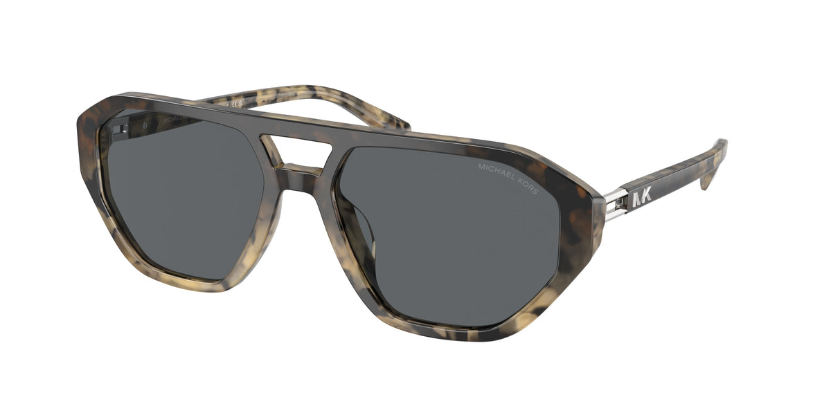 Michael Kors ZURICH MK2219U Pilot Sunglasses 394287-Black Grey Gradient Tortoise 57-145-18 - Color Map Multicolor