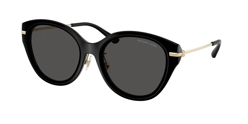 Michael Kors TIANJIN MK2229D Cat Eye Sunglasses 300587-Black 59-145-16 - Color Map Black