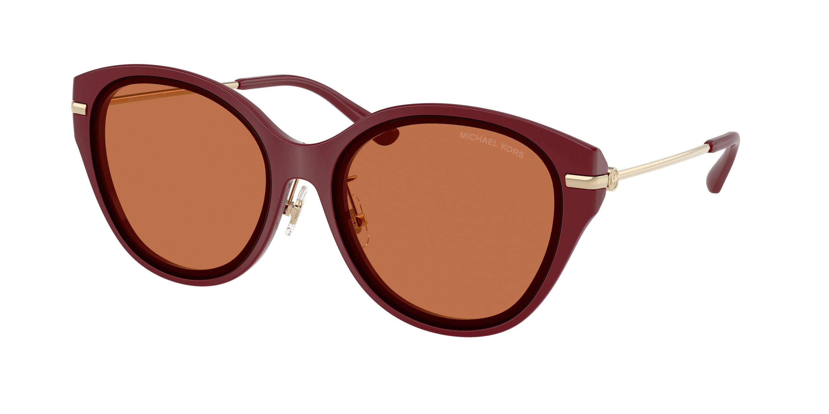 Michael Kors TIANJIN MK2229D Cat Eye Sunglasses 400473-Deep Red 59-145-16 - Color Map Red