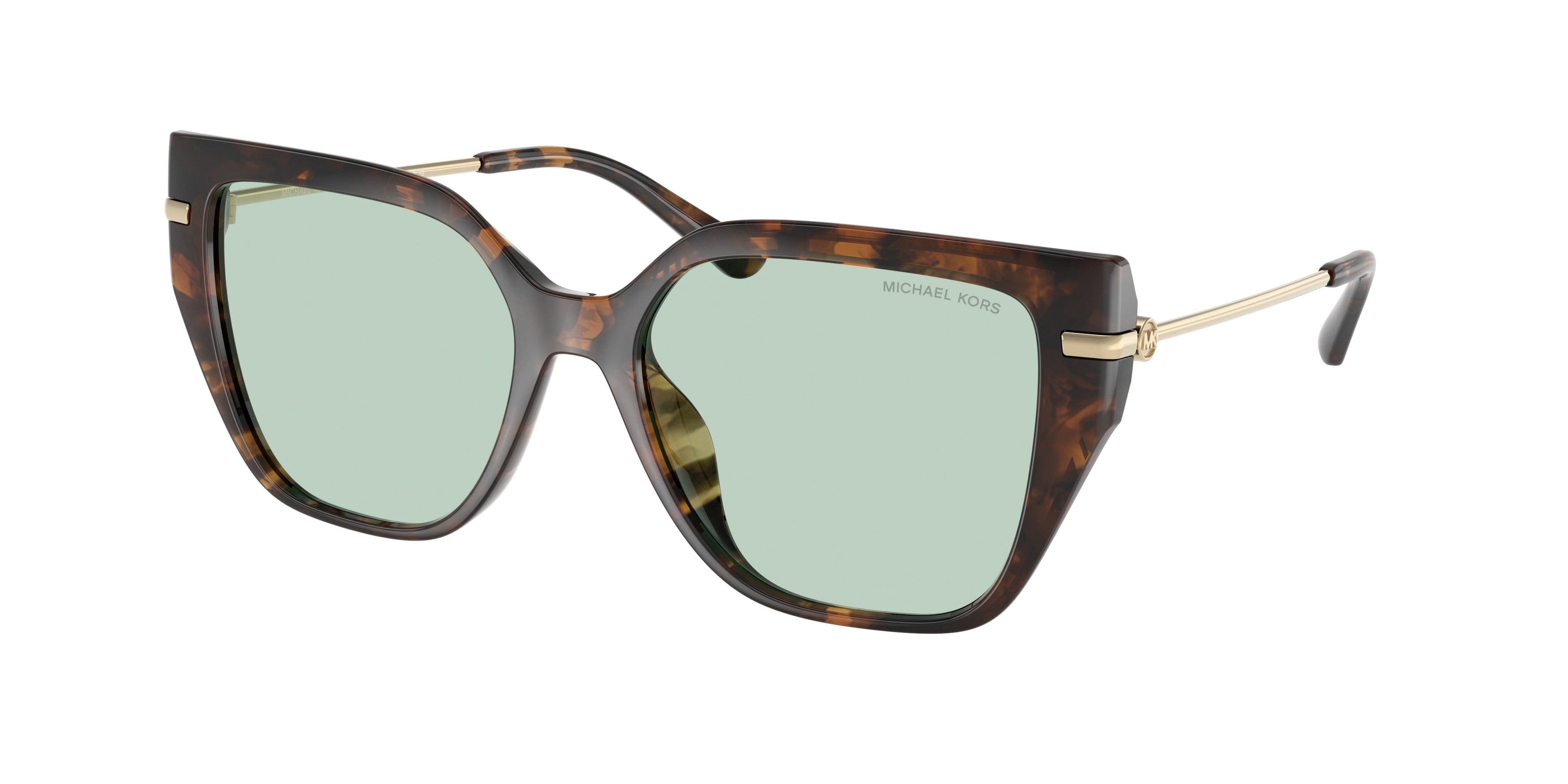 Michael Kors ST. BARTHS MK2231U Square Sunglasses  3006M1-Dark Tortoise 54-140-17 - Color Map Tortoise