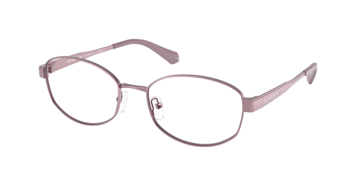 Michael Kors LYON MK3086 Oval Eyeglasses 1903-Light Iris 55-140-18 - Color Map Violet