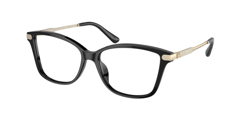 Michael Kors GEORGETOWN MK4105BU Butterfly Eyeglasses 3005-Black 56-145-16 - Color Map Black