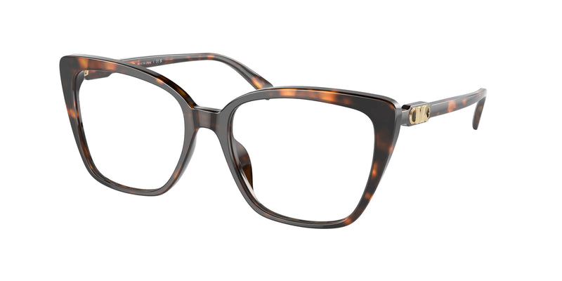 Michael Kors AVILA MK4110U Square Eyeglasses 3006-Dark Tortoise 53-140-17 - Color Map Tortoise