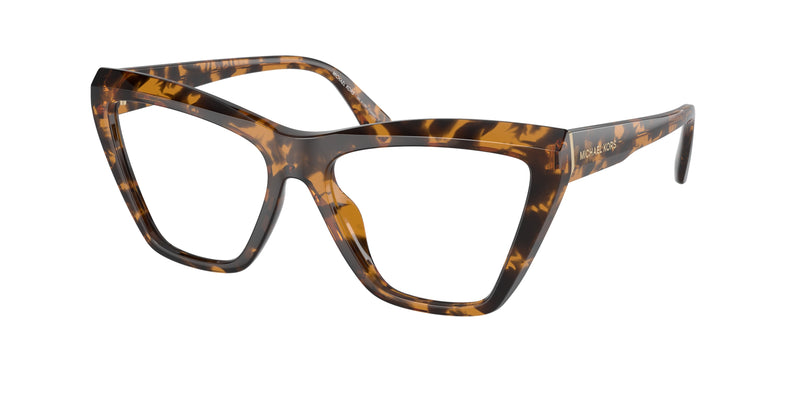 Michael Kors HAWAII MK4118U Cat Eye Eyeglasses 3006-Dark Tortoise 54-140-16 - Color Map Tortoise