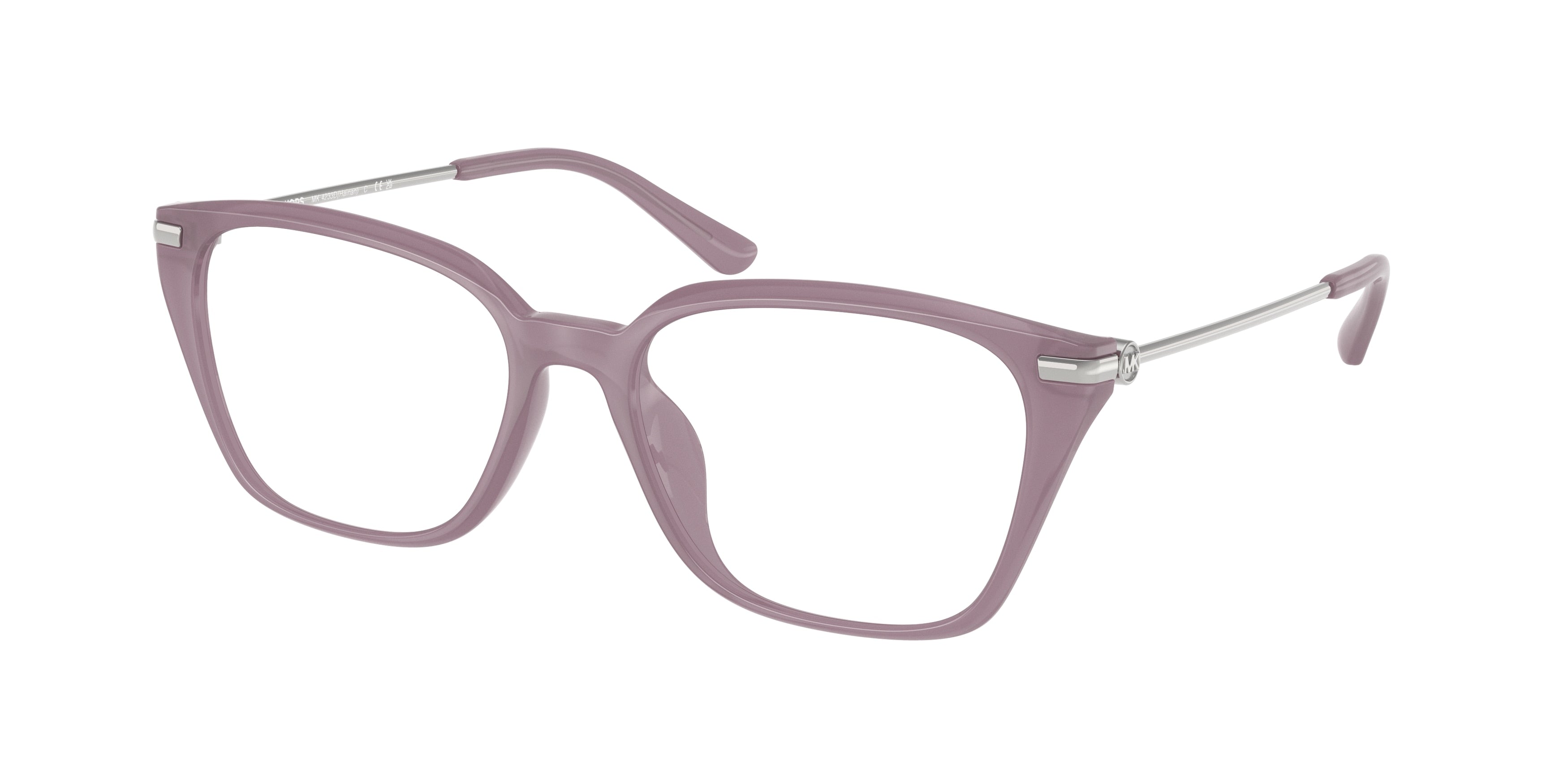 Michael Kors HAINAN MK4133D Rectangle Eyeglasses 4005-Light Iris 54-145-17 - Color Map Violet