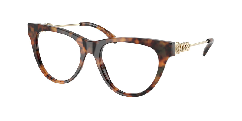 Michael Kors OCEAN DRIVE MK4137 Cat Eye Eyeglasses 3904-Jet Set Tortoise 52-140-17 - Color Map Tortoise