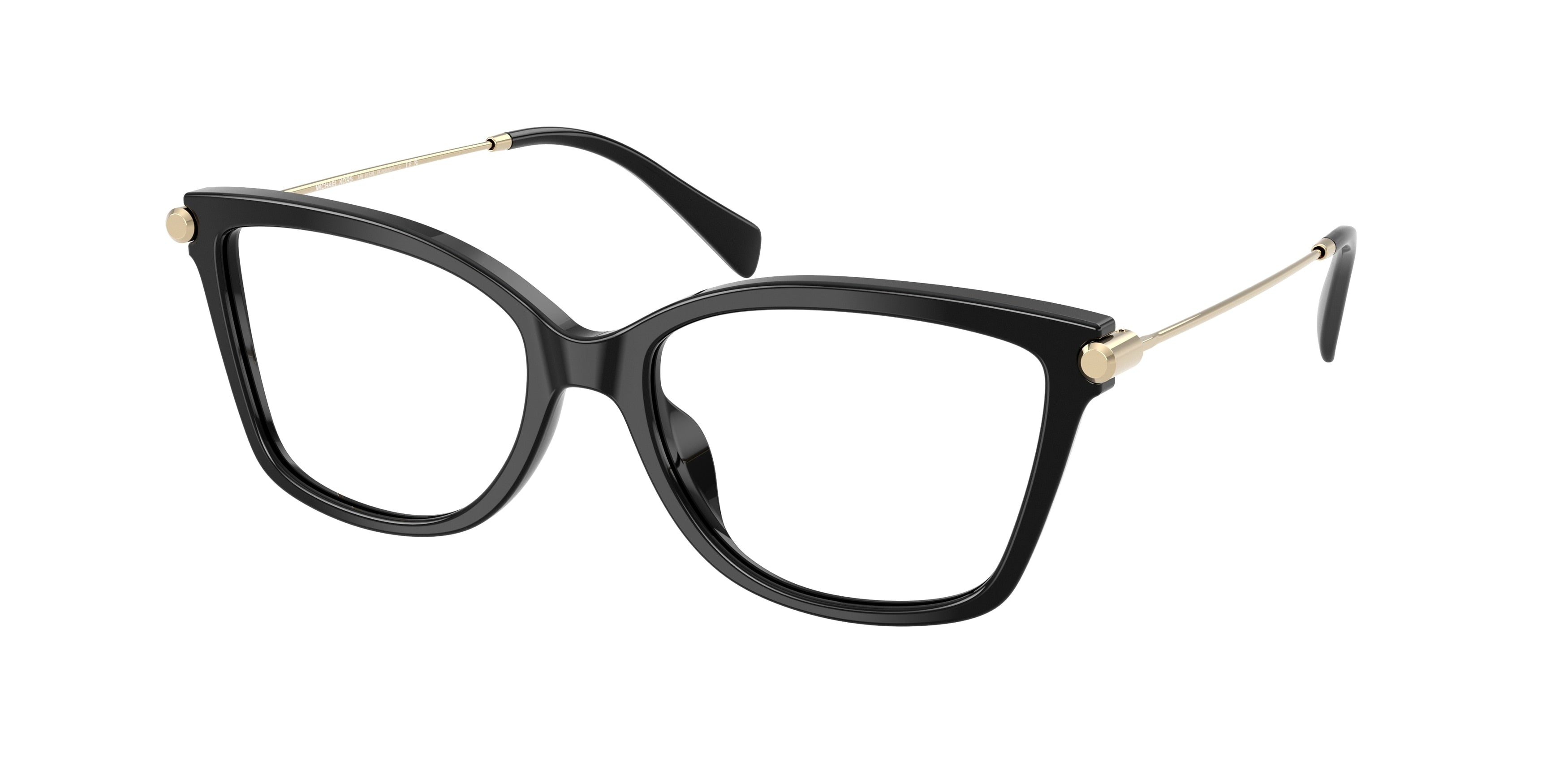 Michael Kors KINGSTON MK4150U Rectangle Eyeglasses 3005-Black 54-140-17 - Color Map Black
