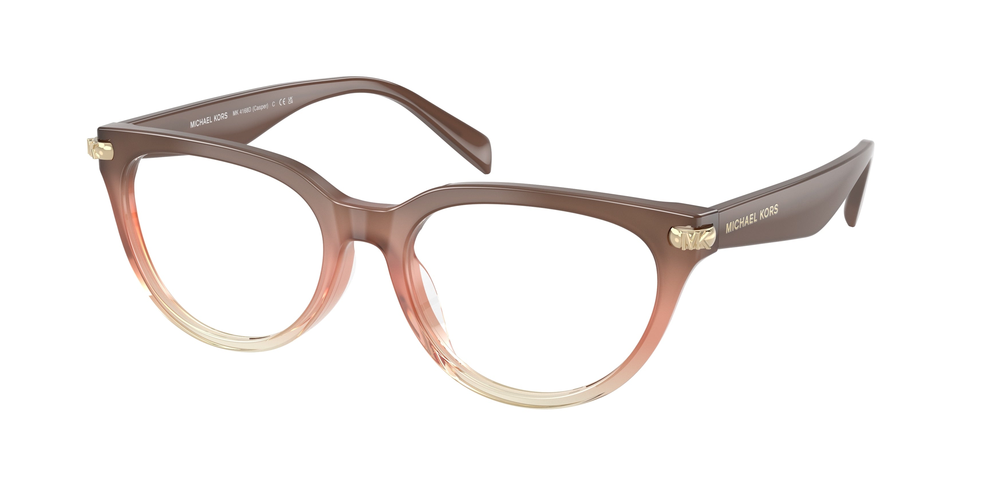 Michael Kors CASPER MK4168D Cat Eye Eyeglasses  4035-Soft Pink 54-145-18 - Color Map Pink