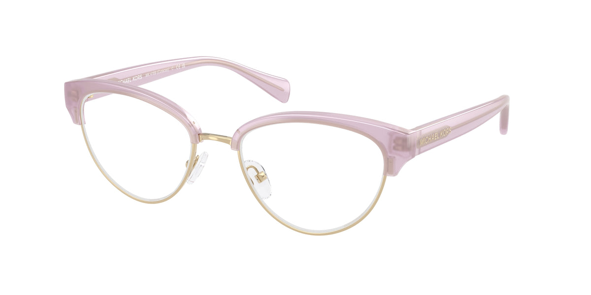 Michael Kors CURACAO MK4169 Cat Eye Eyeglasses 4033-Wisteria 52-140-18 - Color Map Blue
