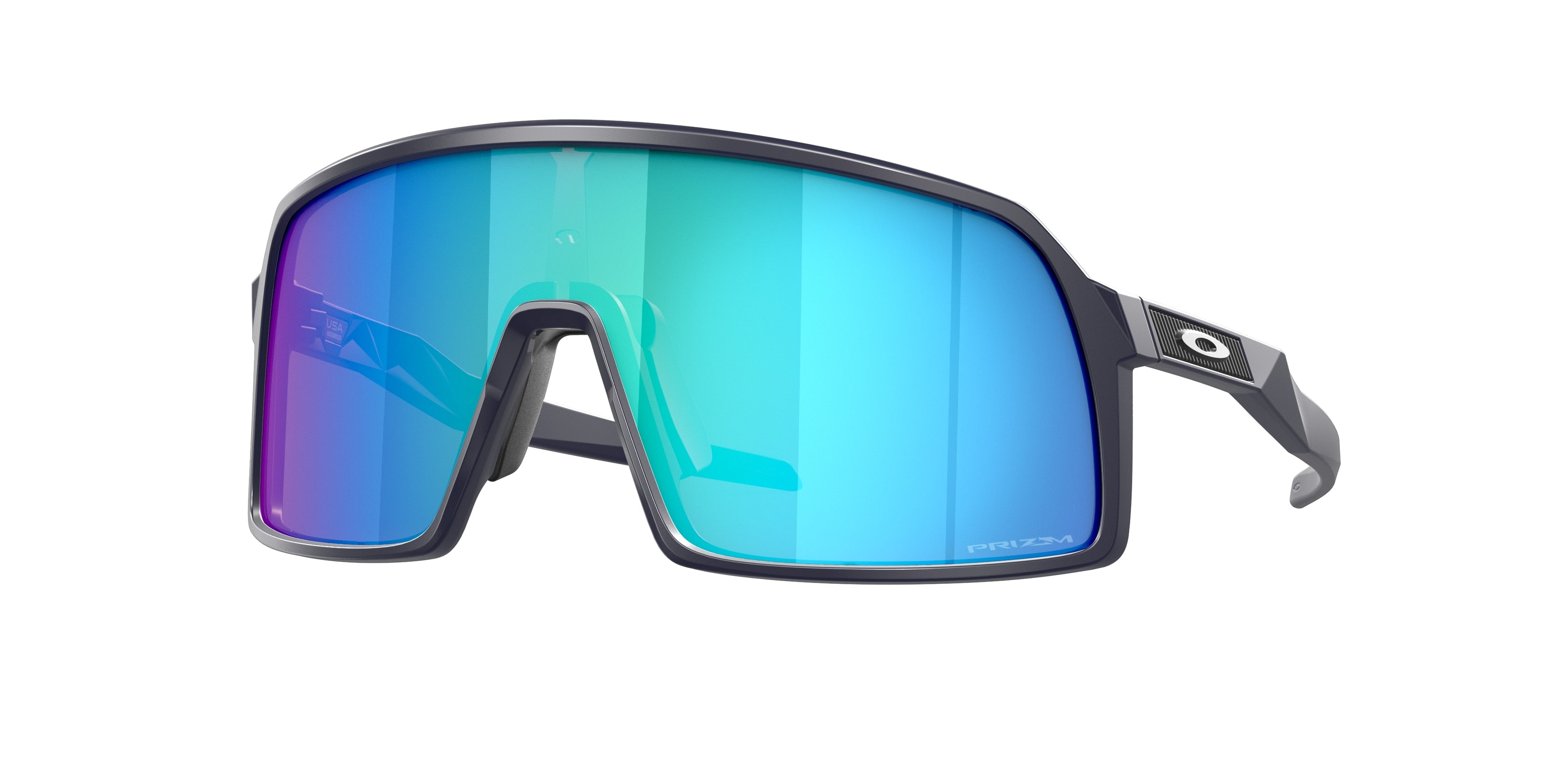 Oakley SUTRO S OO9462 Shield Sunglasses  946202-Matte Navy 28-134-128 - Color Map Blue