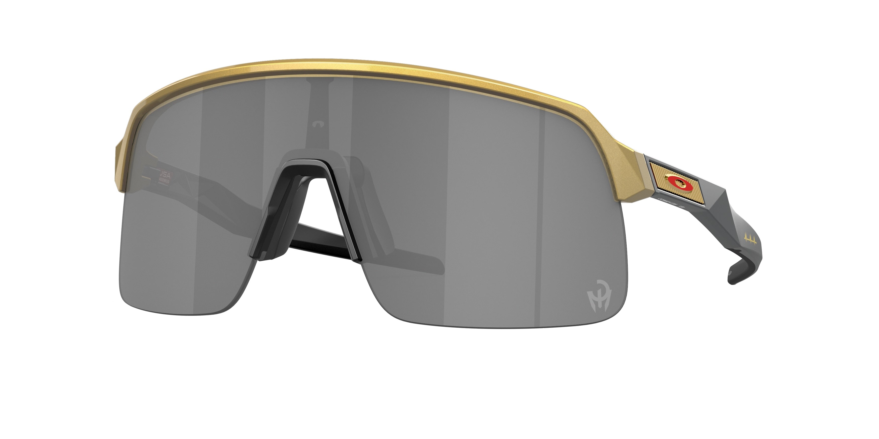 Oakley SUTRO LITE OO9463 Shield Sunglasses  946347-Olympic Gold 38-138-139 - Color Map Gold