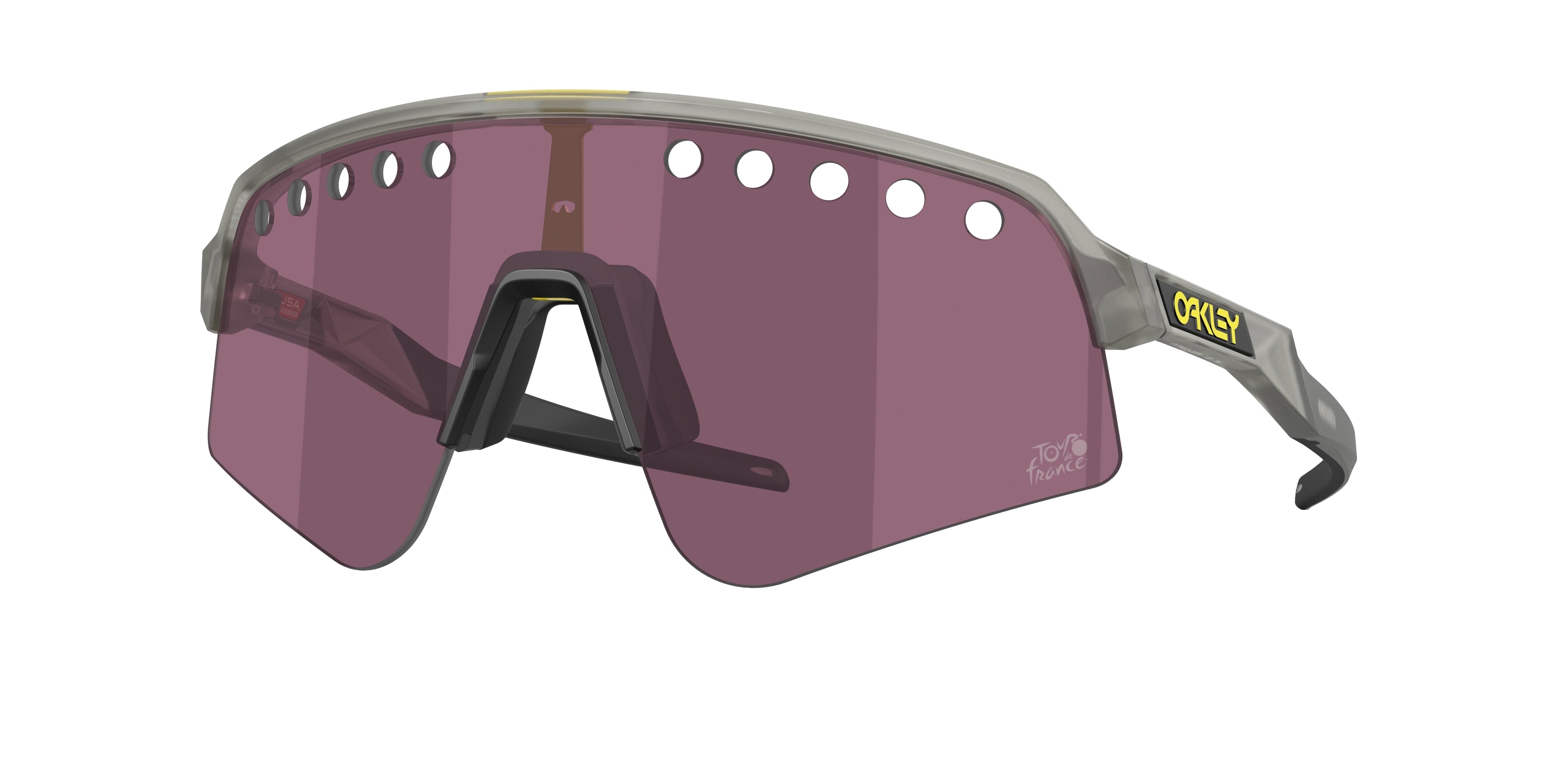 Oakley SUTRO LITE SWEEP OO9465 Shield Sunglasses  946532-Tour De France Matte Grey Ink 39-138-139 - Color Map Grey