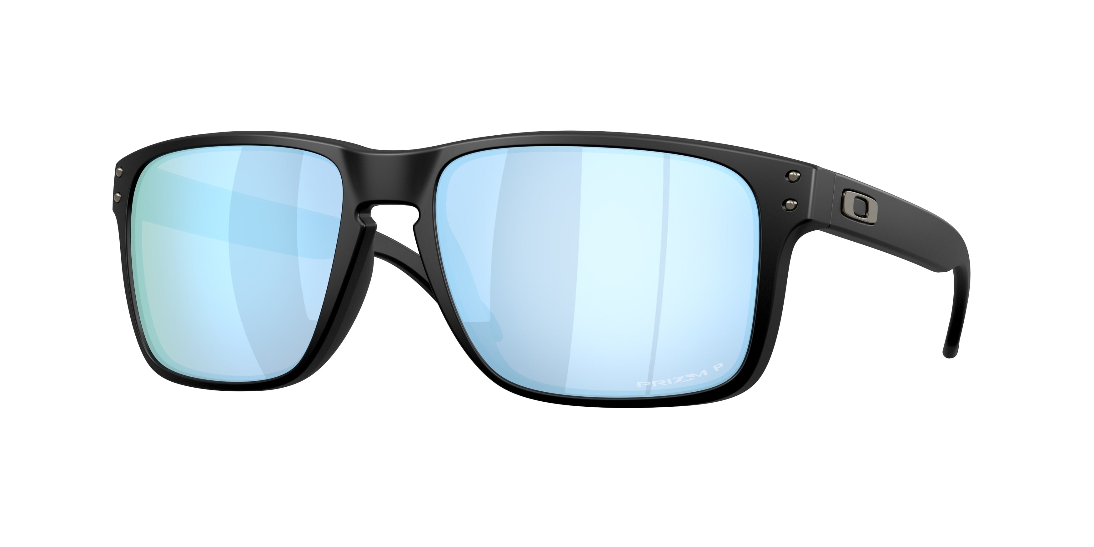 Oakley HOLBROOK XXL (A) OO9487F Rectangle Sunglasses  948706-Matte Black 61-143-18 - Color Map Black