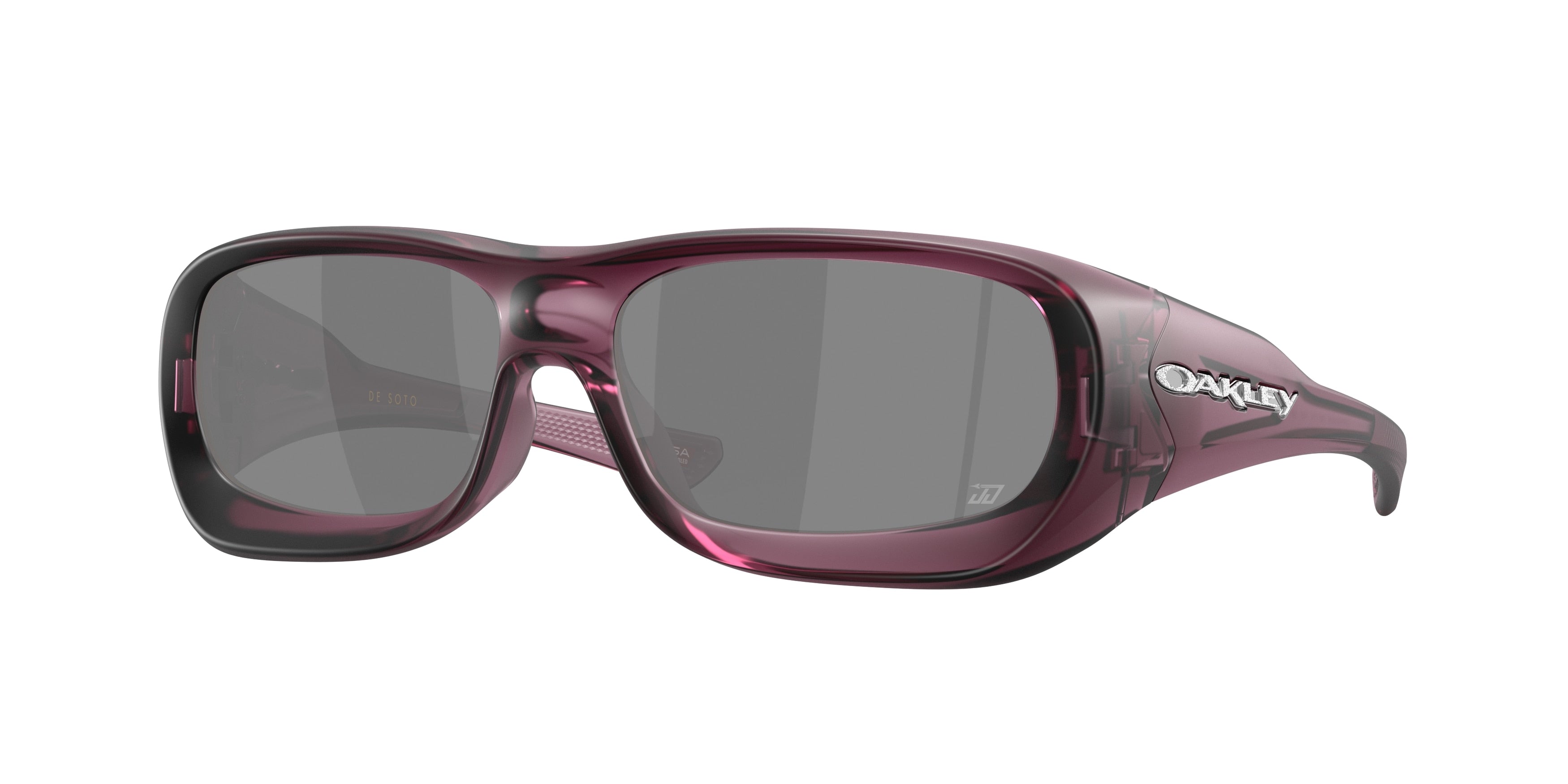 Oakley DE SOTO OO9494 Rectangle Sunglasses  949406-Matte Transparent Indigo 59-140-16 - Color Map Violet