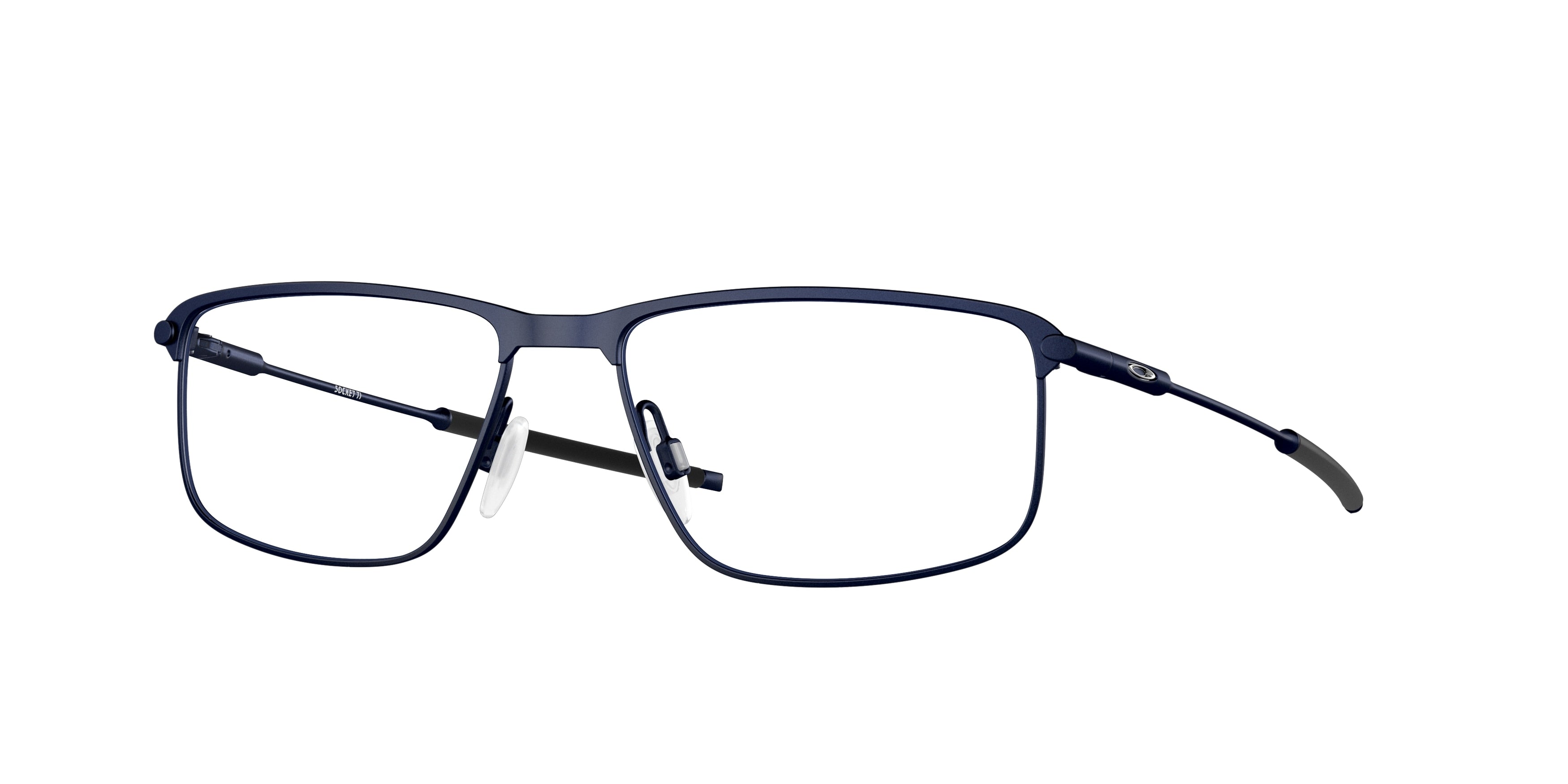 Oakley Optical SOCKET TI OX5019 Rectangle Eyeglasses  501903-Matte Midnight 56-140-17 - Color Map Blue