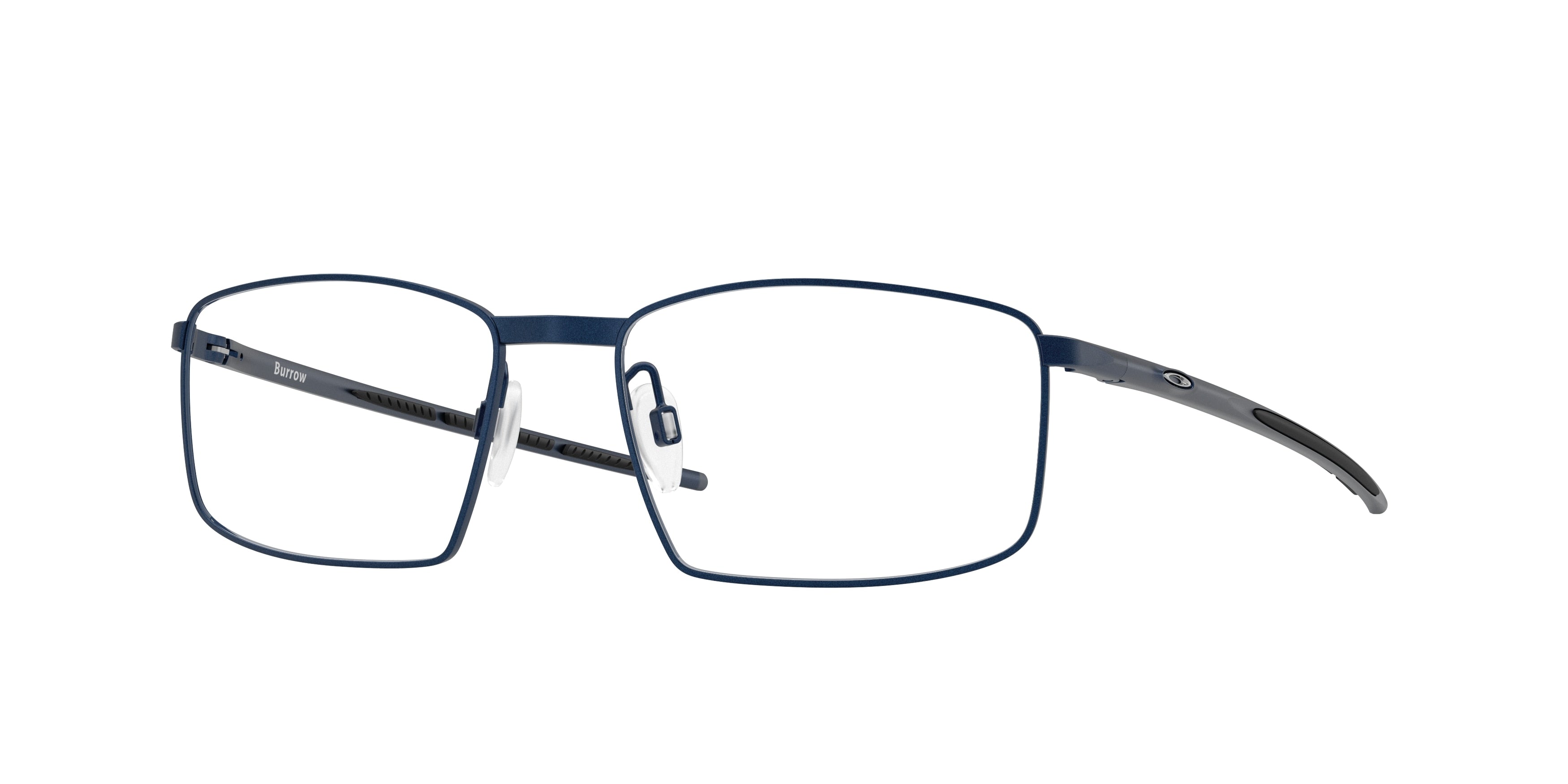 Oakley Optical BURROW OX5086 Square Eyeglasses  508604-Matte Midnight 56-138-18 - Color Map Blue