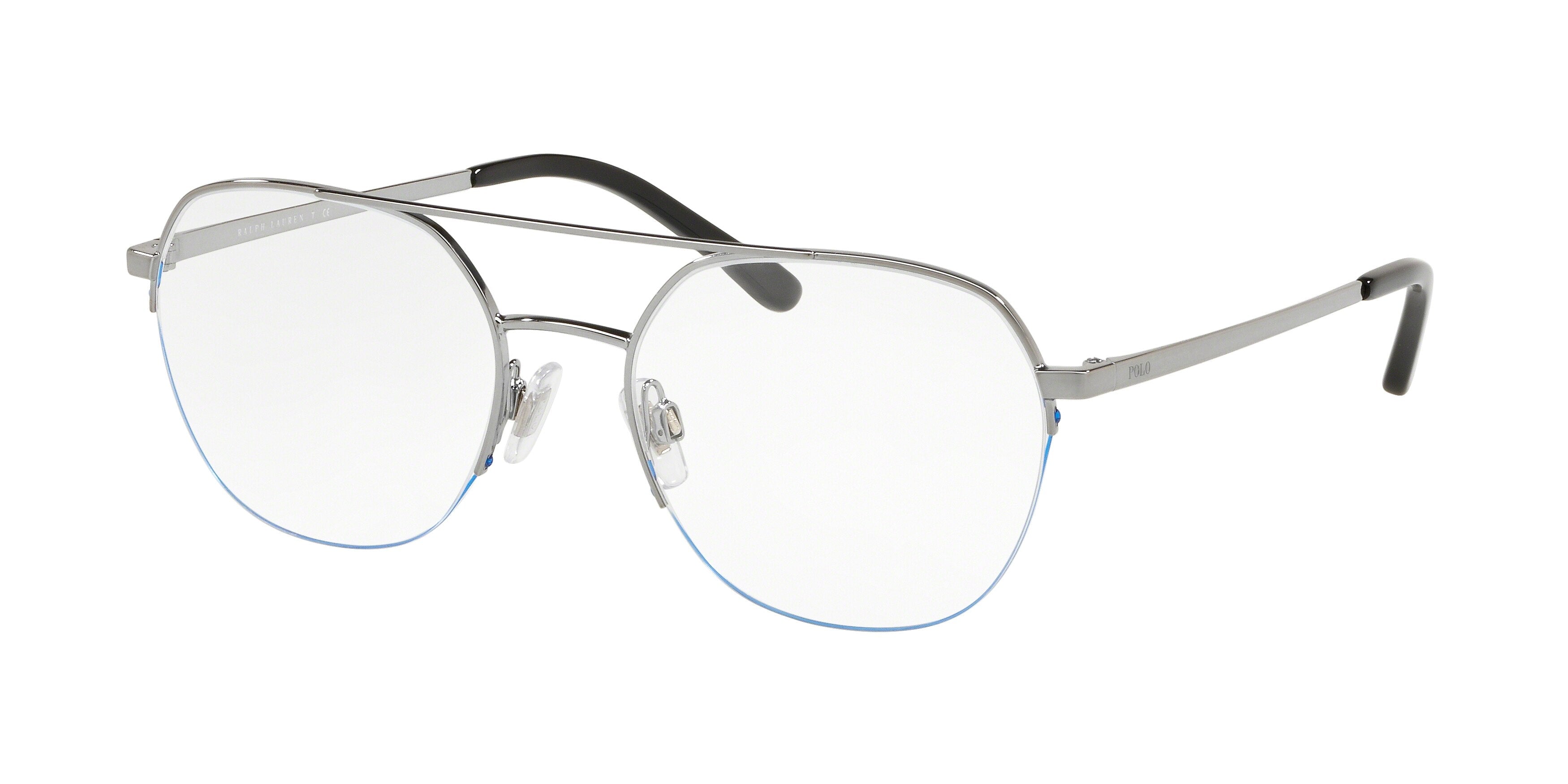 Polo PH1183 Square Eyeglasses  9002-Gunmetal 54-145-19 - Color Map Grey