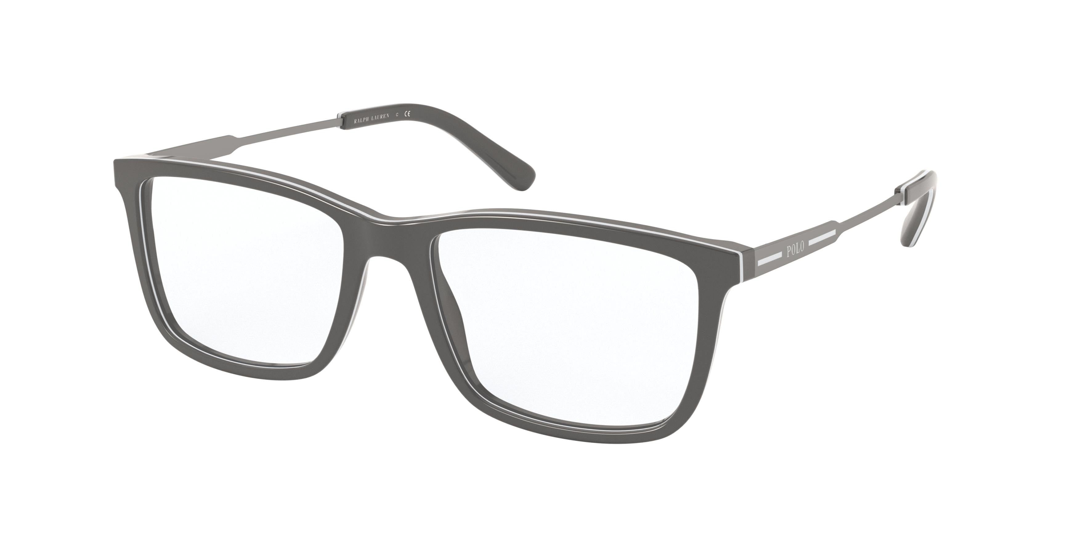 Polo PH2216 Rectangle Eyeglasses  5786-Grey 53-145-17 - Color Map Grey