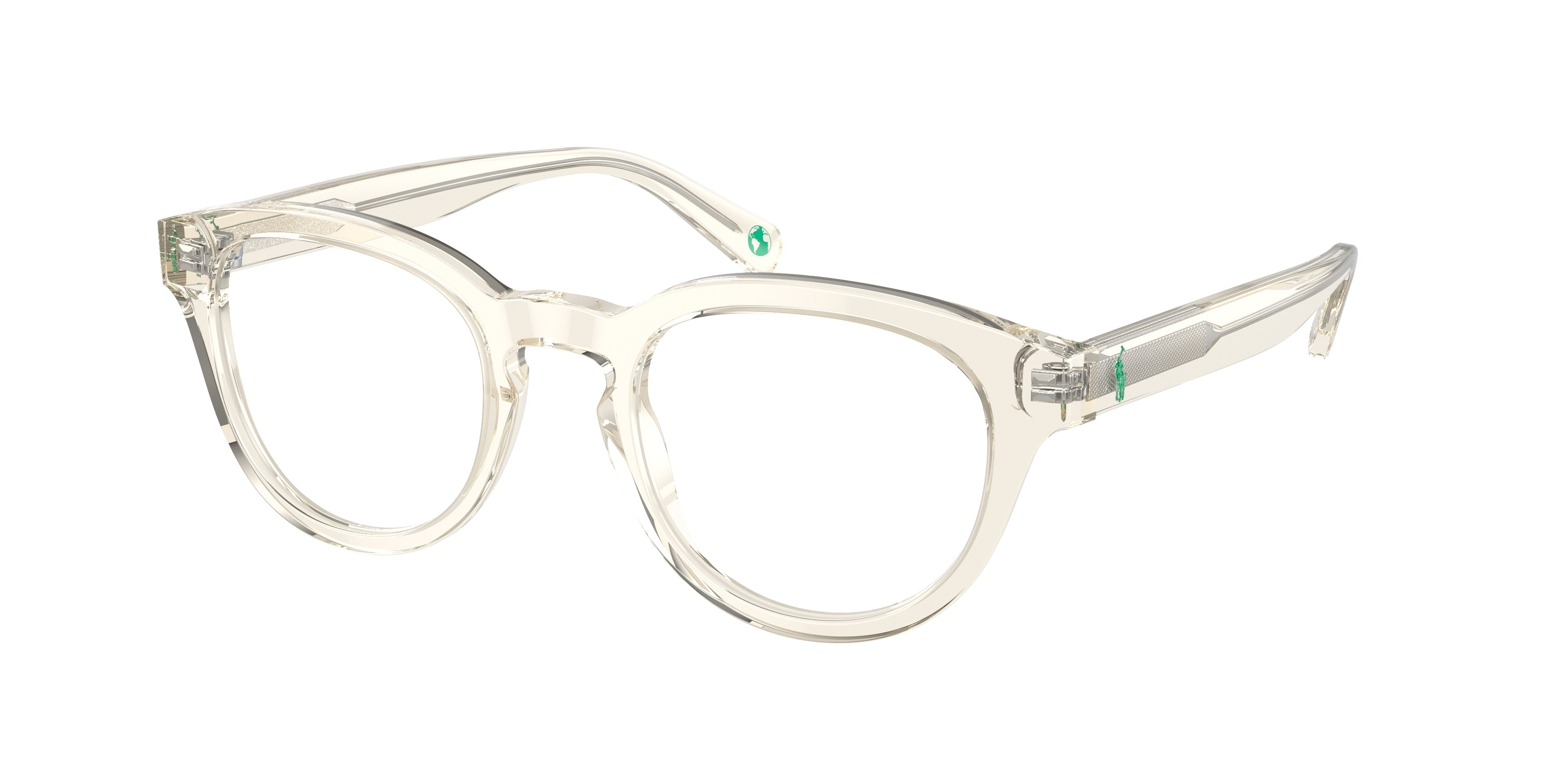 Polo PH2262F Phantos Eyeglasses  5034-Shiny Transparent Pinot Grey 50-145-21 - Color Map Grey