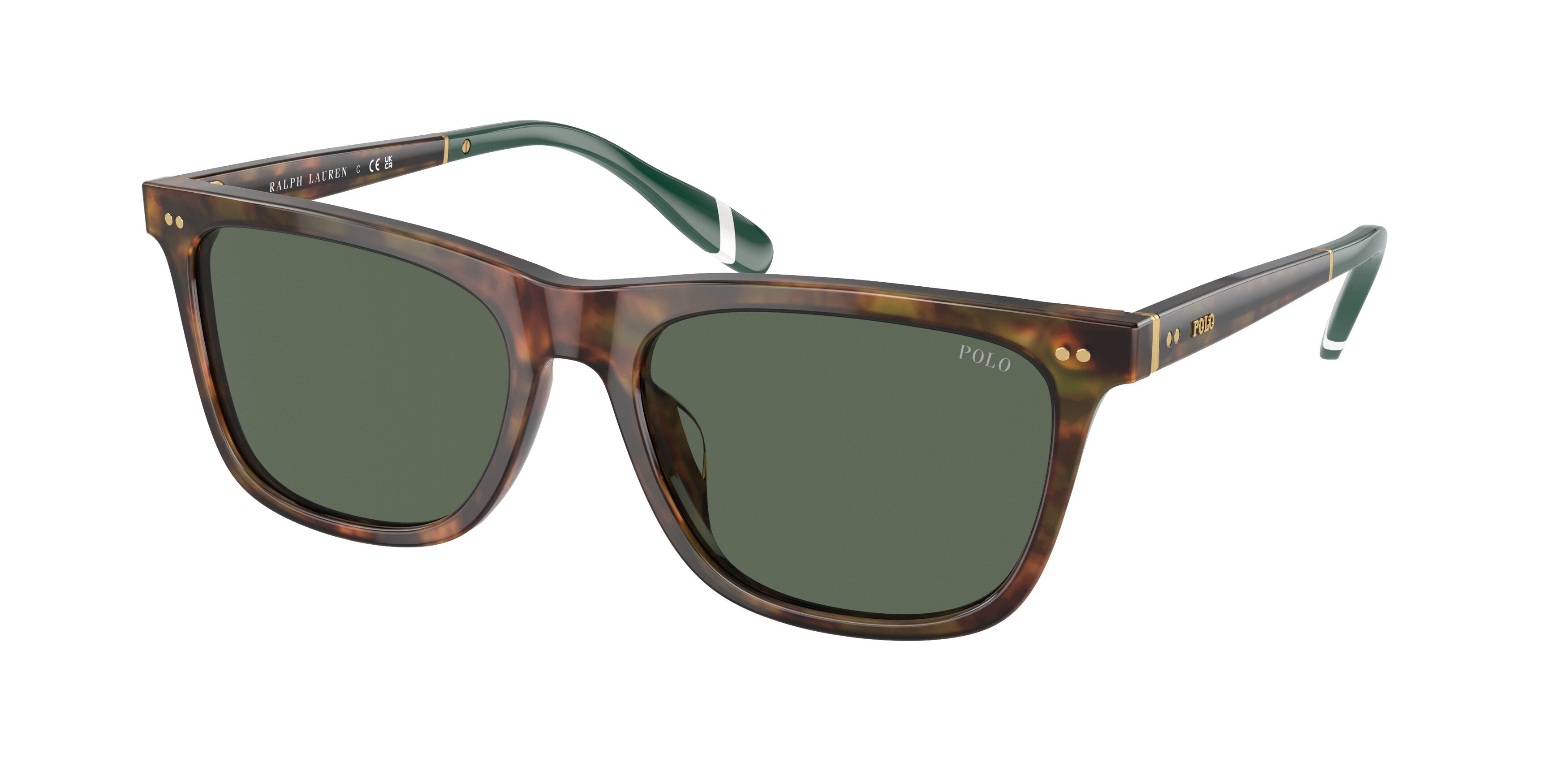 Polo PH4205U Square Sunglasses 501771-Shiny Brown Tortoise 56-145-18 - Color Map Tortoise