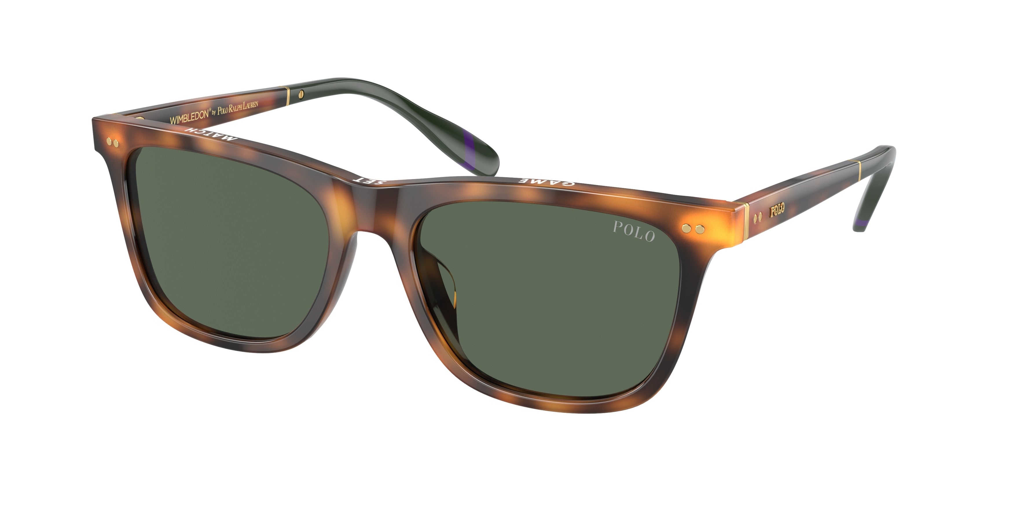 Polo PH4205U Square Sunglasses 608971-Shiny Red Havana 56-145-18 - Color Map Red