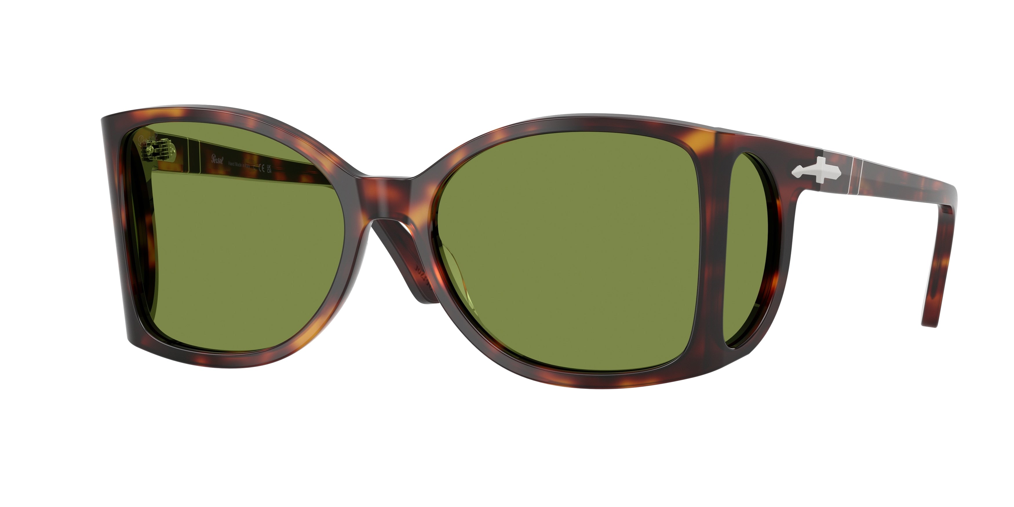 Persol PO0005 Square Sunglasses 24/4E-Havana 55-125-17 - Color Map Tortoise