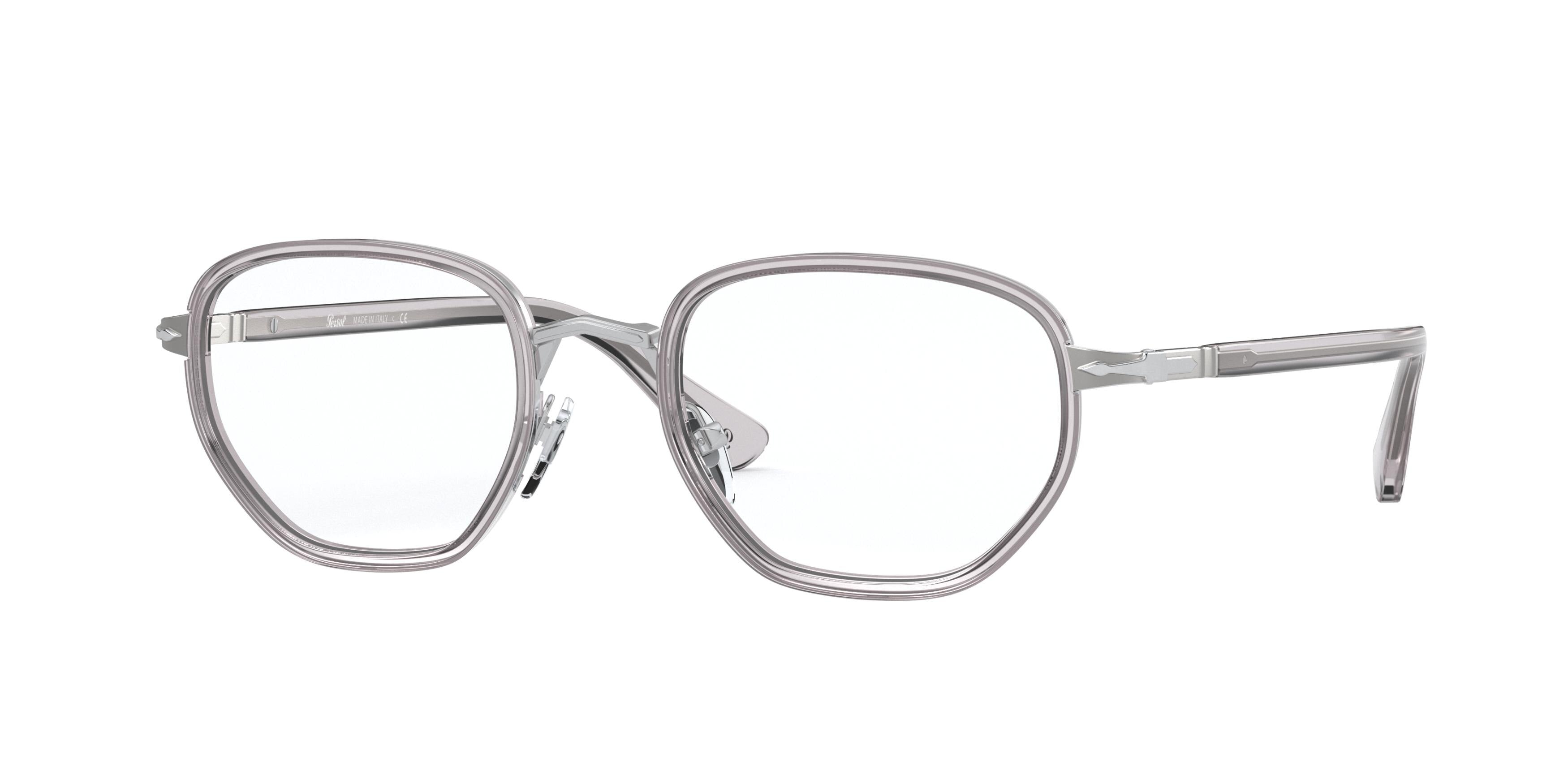 Persol PO2471V Phantos Eyeglasses 1101-Grey 48-140-21 - Color Map Grey