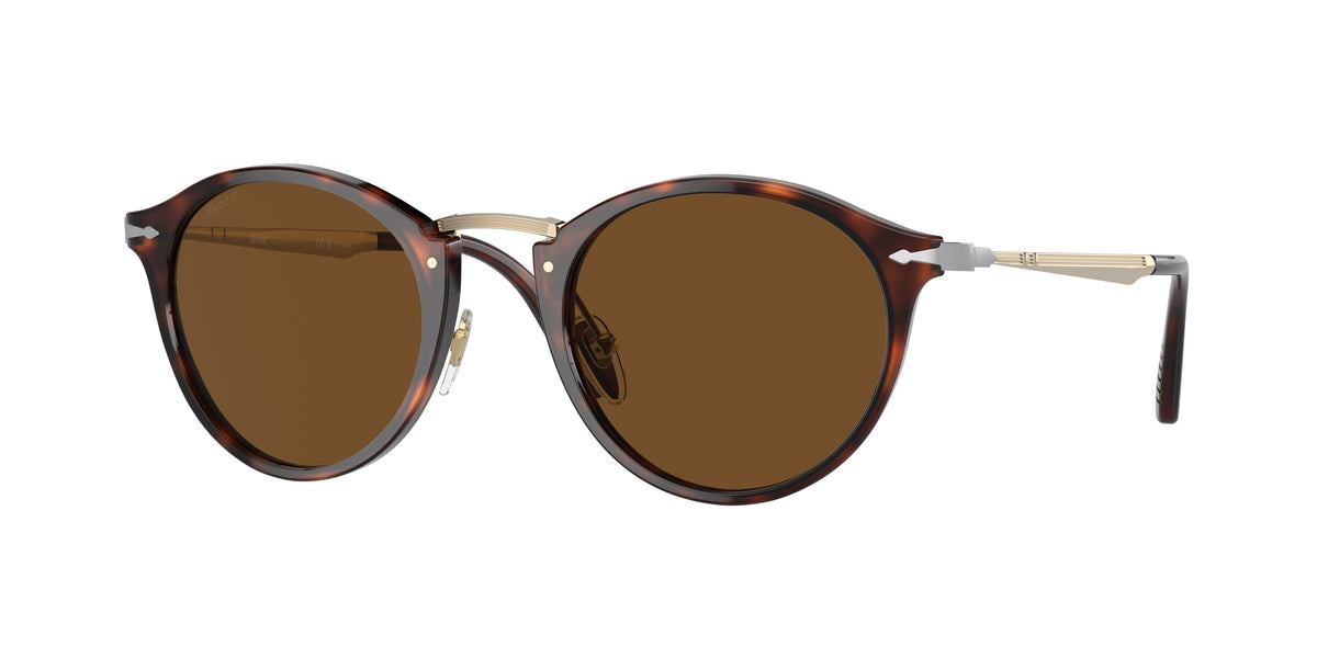 Persol PO3166S Phantos Sunglasses 24/57-Havana 51-145-22 - Color Map Tortoise